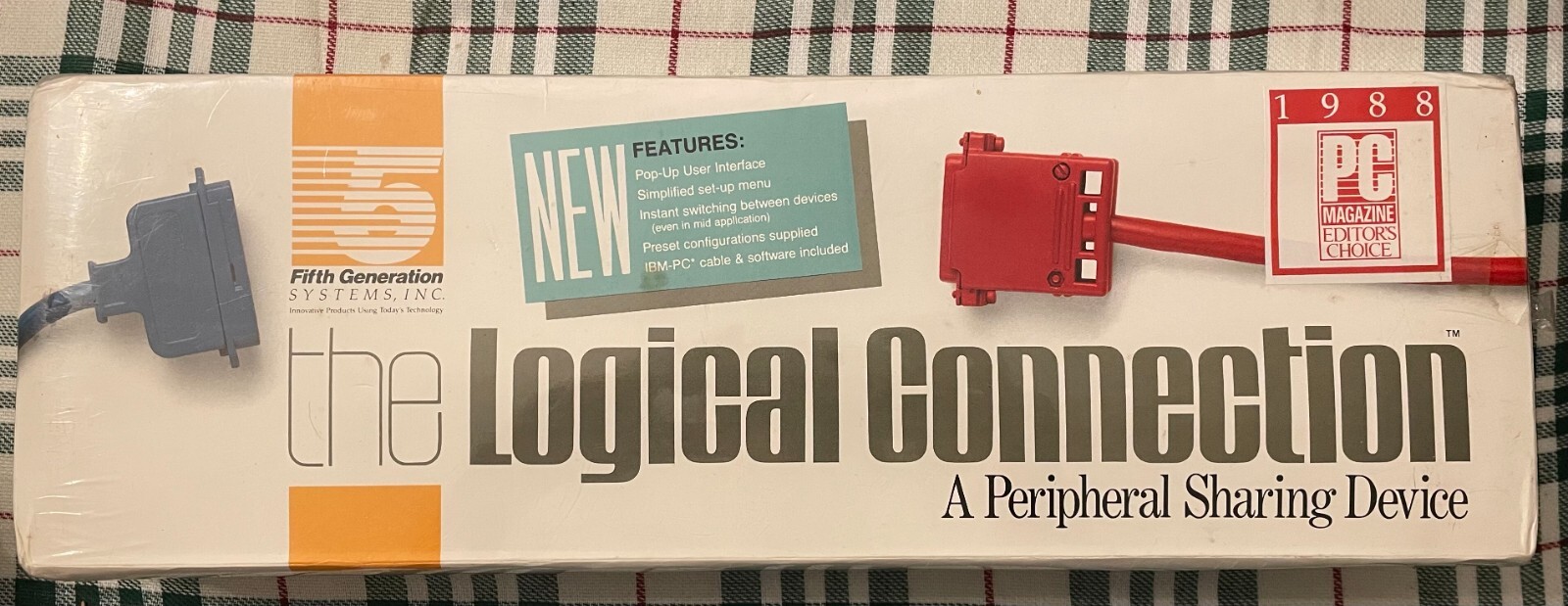 Fifth Generation Systems The Logical Connection Peripheral Sharing Device LC-01 