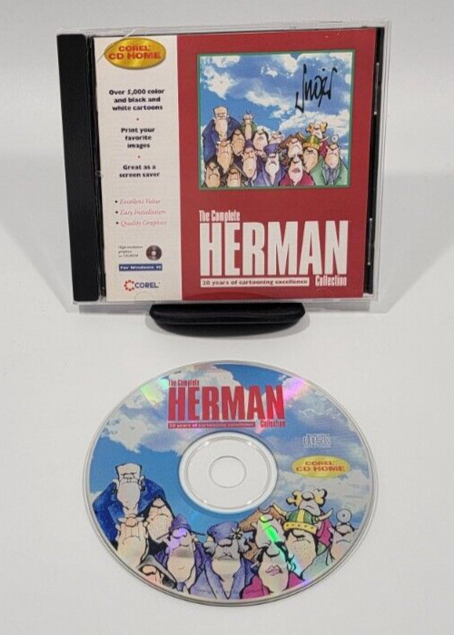 Vintage 1995 The Complete Herman Collection PC CD-ROM for Windows 95