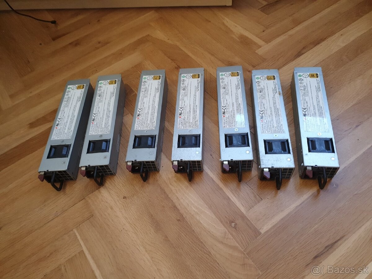 7 * Supermicro server PSU PWS-406P-1R