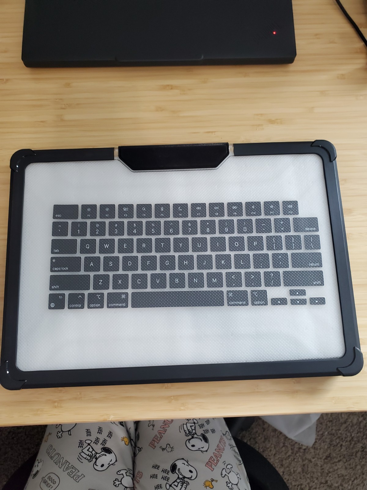 SEYMAC Shock/Scratch/Dust Resistant Shell Case MacBook Air 15 A2941 Black