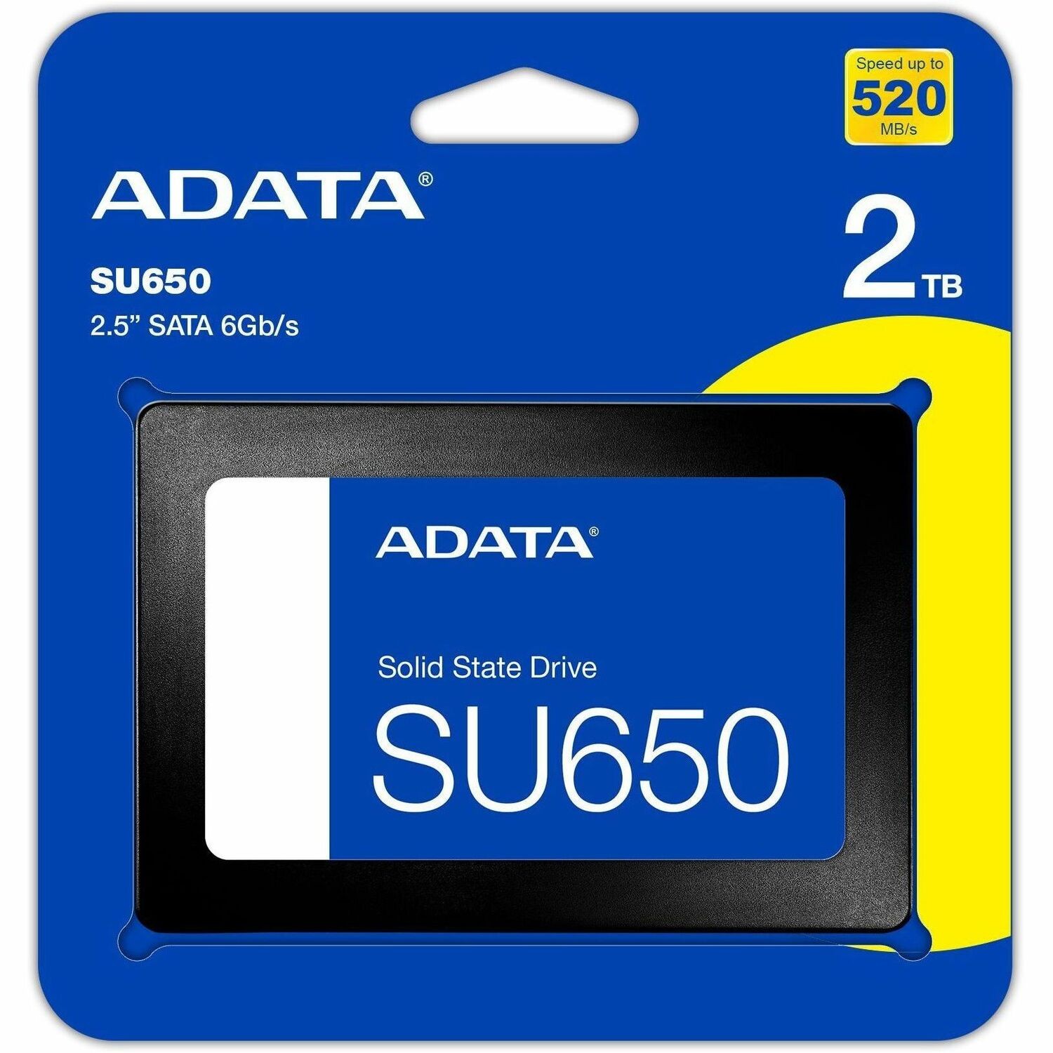 ADATA ASU650SS-2TT-R Ultimate SU650 2TB 2.5 Inch SATA III 3D NAND SSD