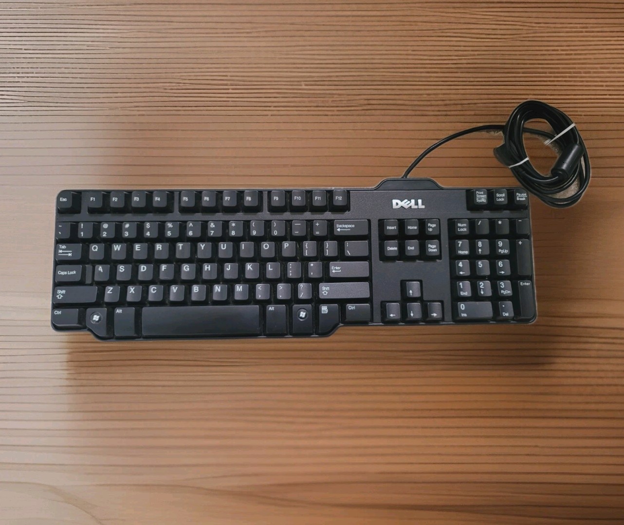 Dell L100 Keyboard 104 Key USB Keyboard Standard Typing Skills feet missing
