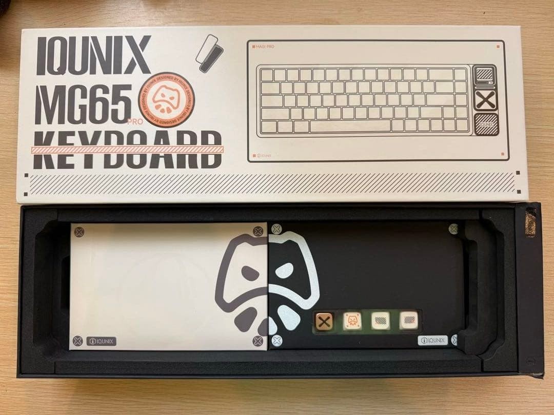 IQUNIX MG65 PRO Gaming Keyboard US Layout Wired TKL Used