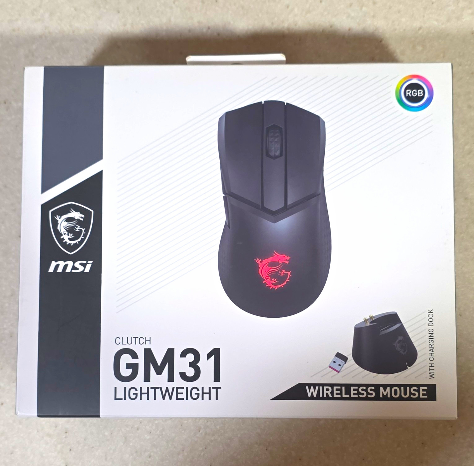 MSI Wireless Computer Gaming Mouse