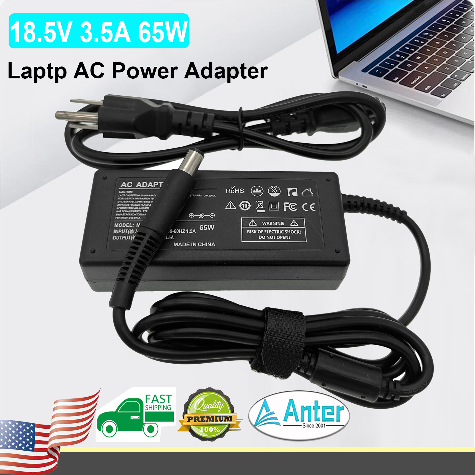 AC ADAPTER CHARGER FOR HP PAVILION DM4T-1100 DM4-1060US DM4-1162US Laptop