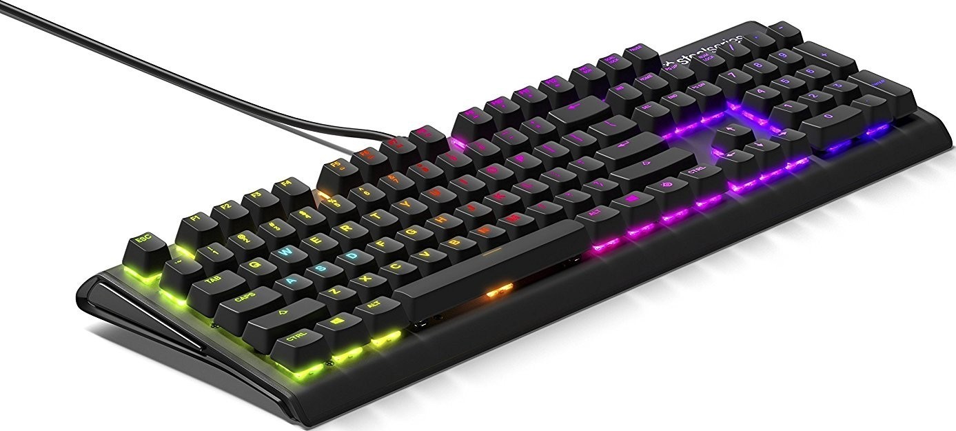 SteelSeries Apex M750 RGB Mechanical Gaming Keyboard - Aluminum Frame
