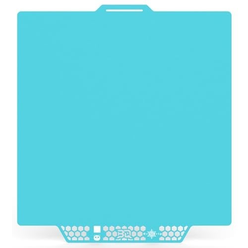 Build Plate for 3D Printer, Glacier Style, 257*257mm, Blue