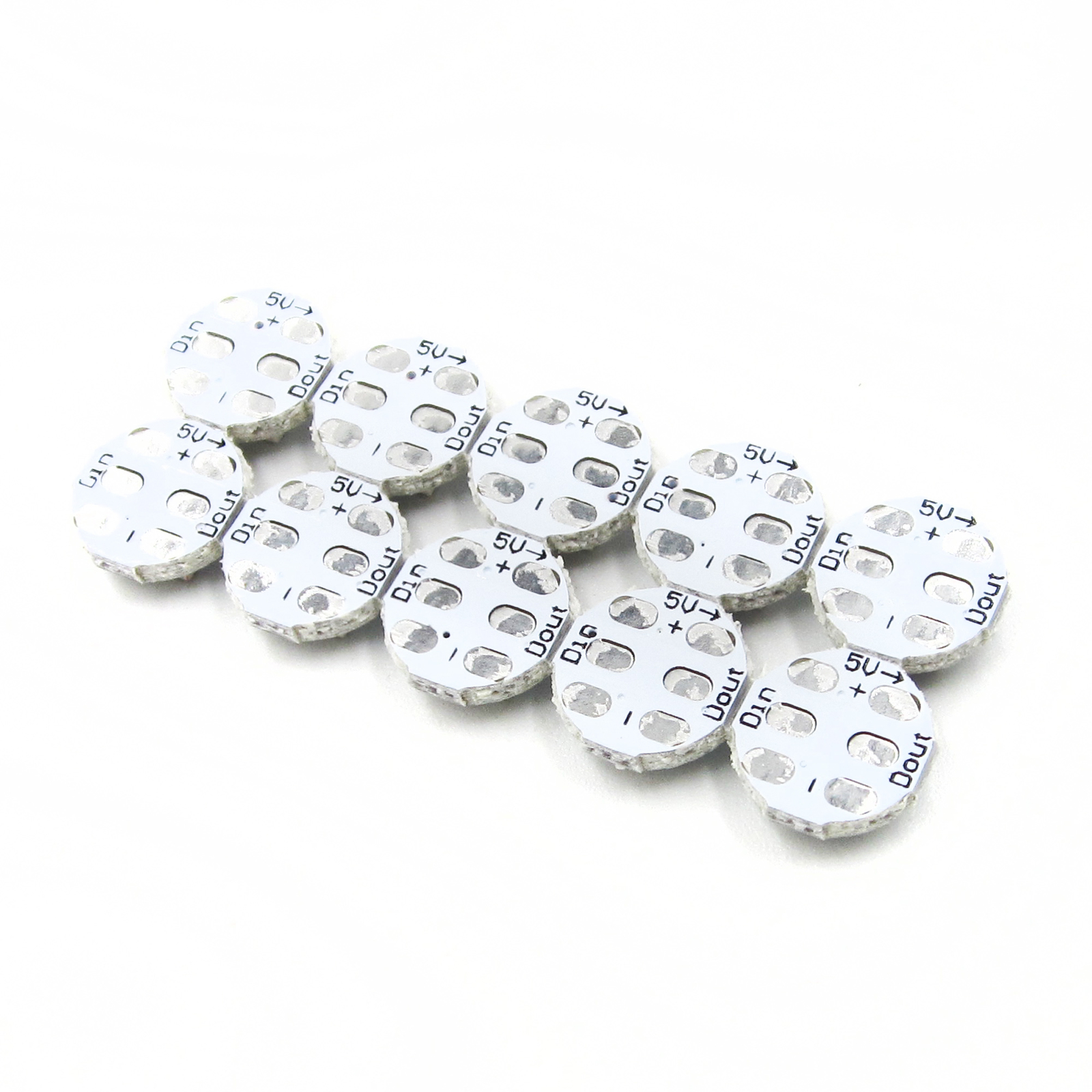 10PCS WS2812B WS2811 IC 10mmx3mm 5V SMD 5050 RGB LED Chip light Pixel Board