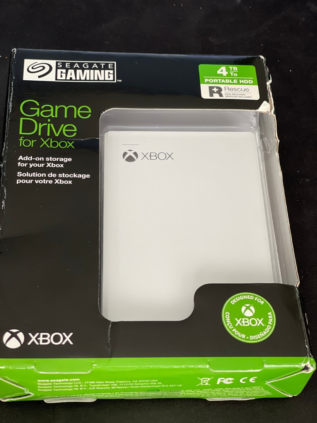 Seagate Game Drive for Xbox Game Pass Special Edition 4TB - White (STEA4000407)