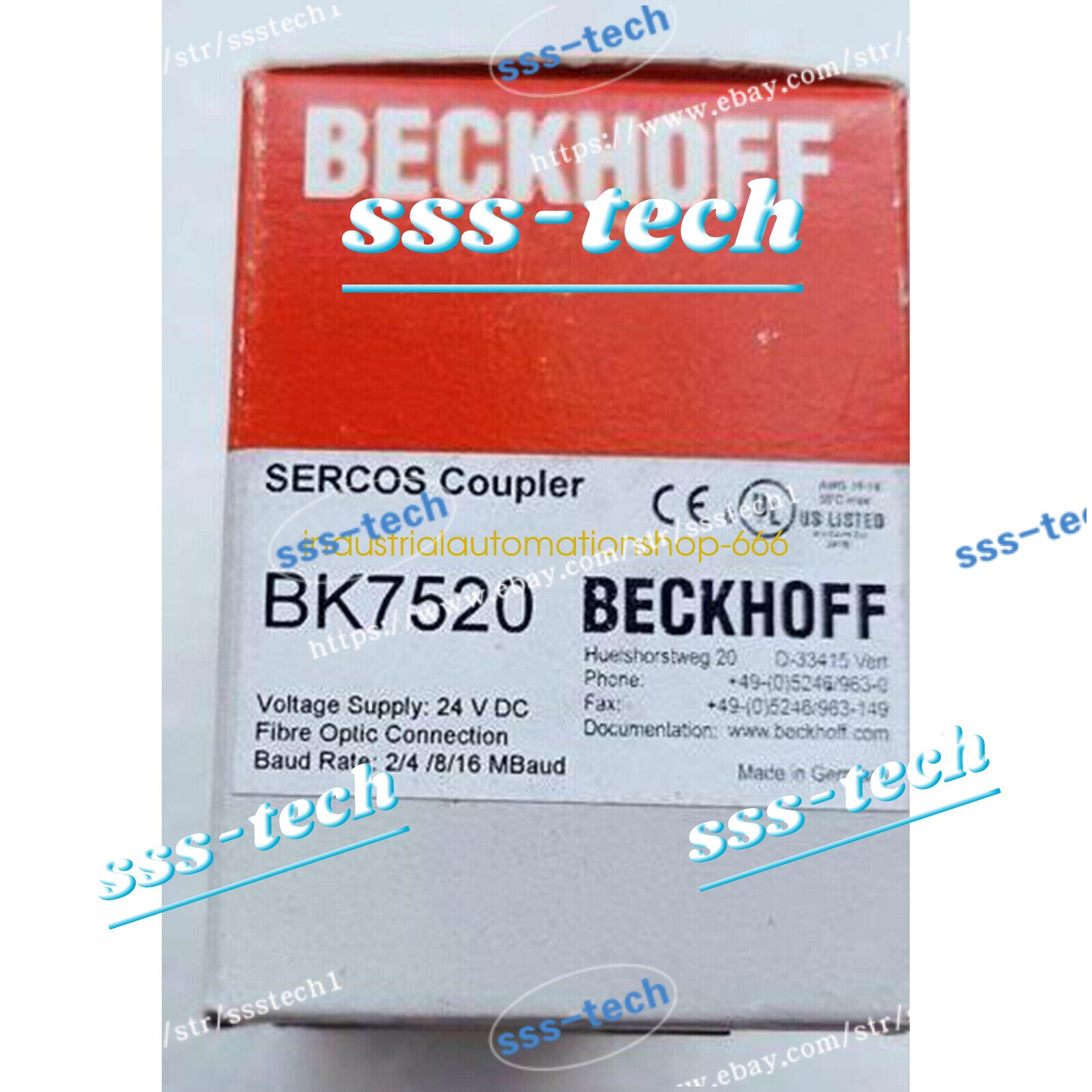 1PCS Beckhoff BK7520 Module Brand New Via DHL or FedEX
