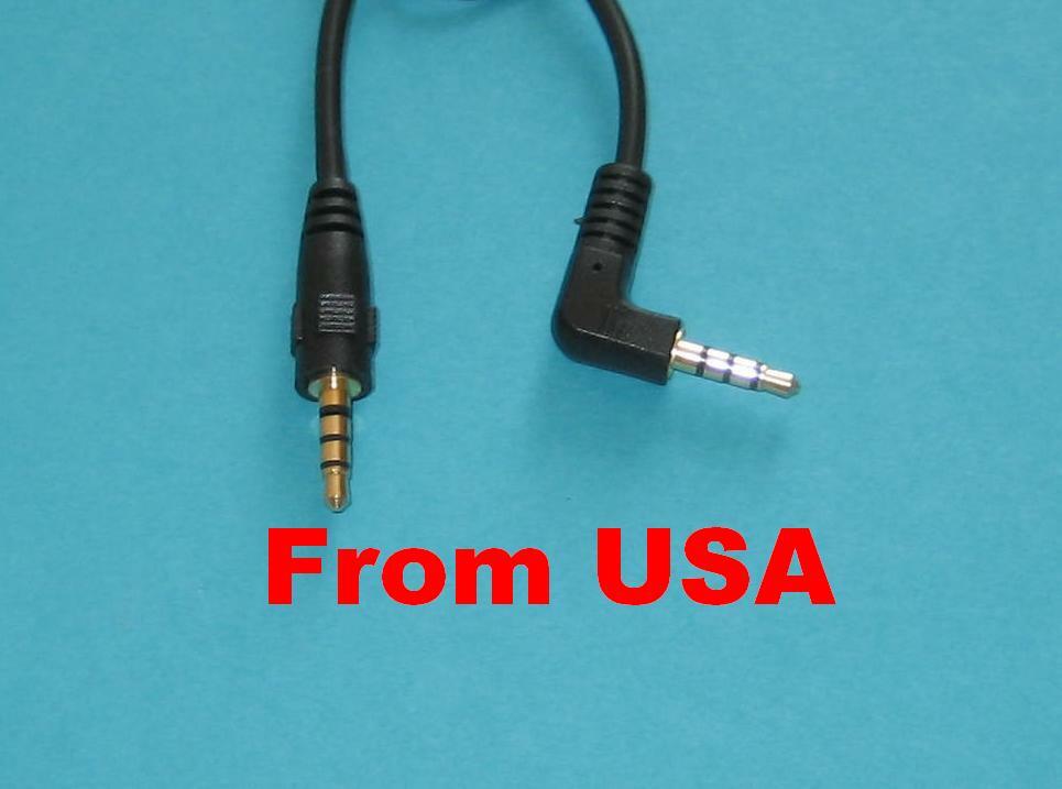 2 Pack 1 ft Slim 3.5mm to Right Angle Stereo Audio Cable Male Male