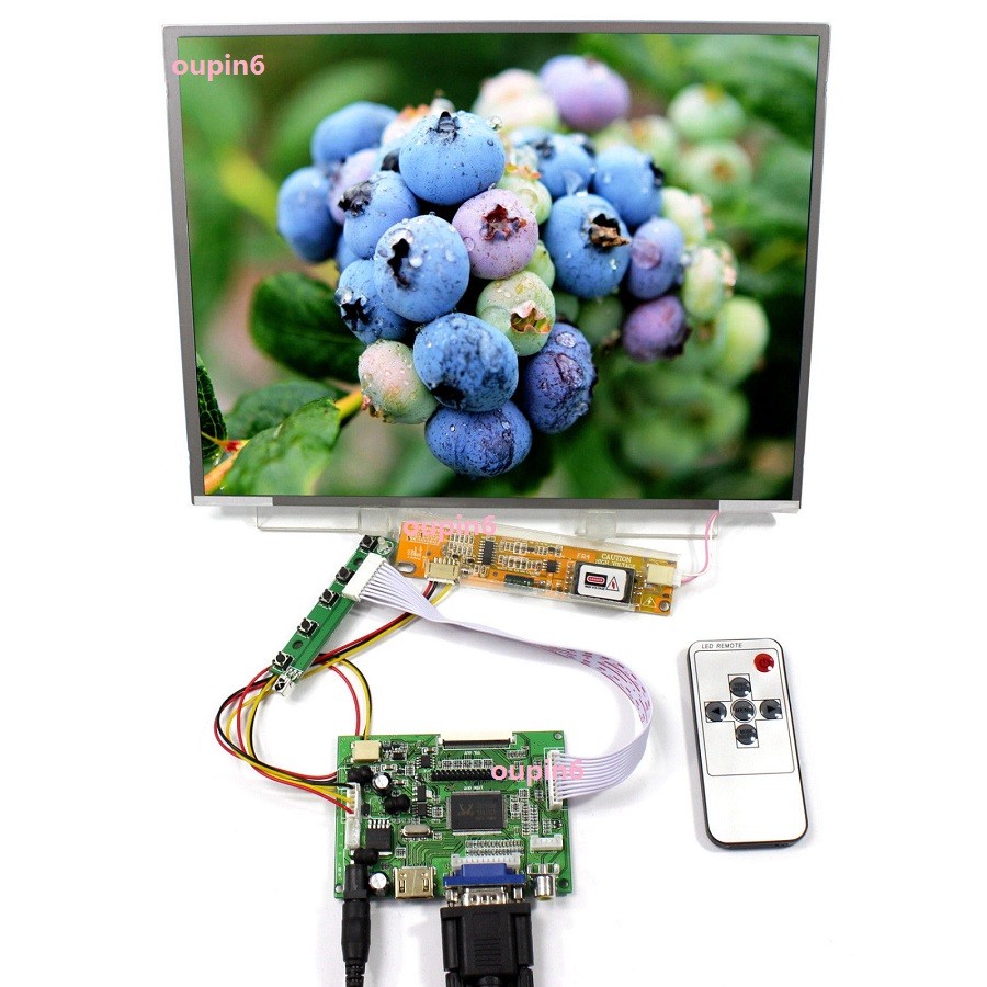 HDMI VGA 2AV LCD Controller Board kit +12.1inch 1024x768 Panel LTN121X1 Screen 