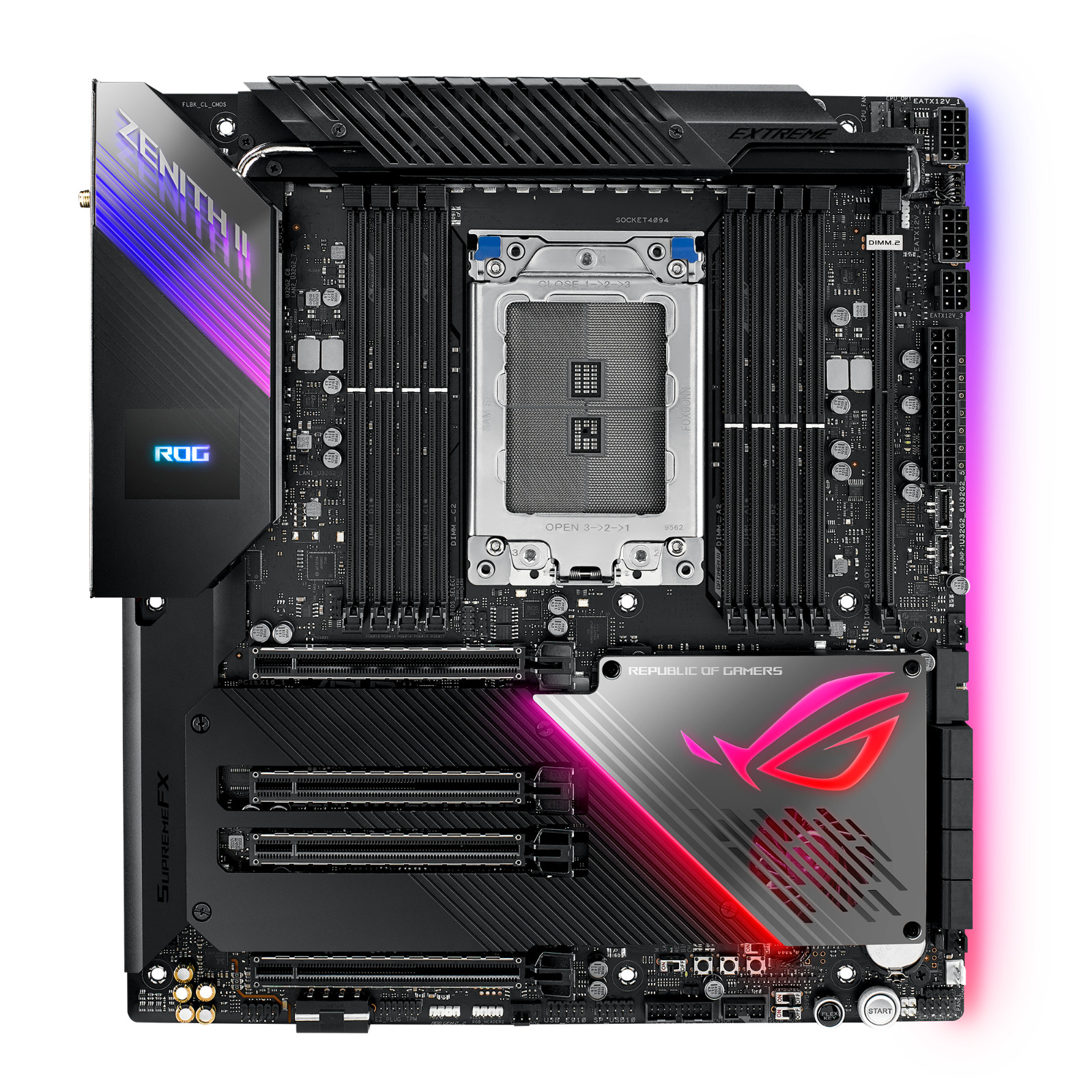 ASUS ROG Zenith II Extreme Motherboard TRX40 Socket