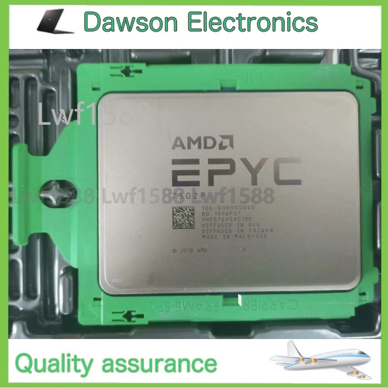 Used AMD EPYC 7502P 32 Core 64 Threads 2.5GHZ Up To 3.35GHZ 180W CPU Processor