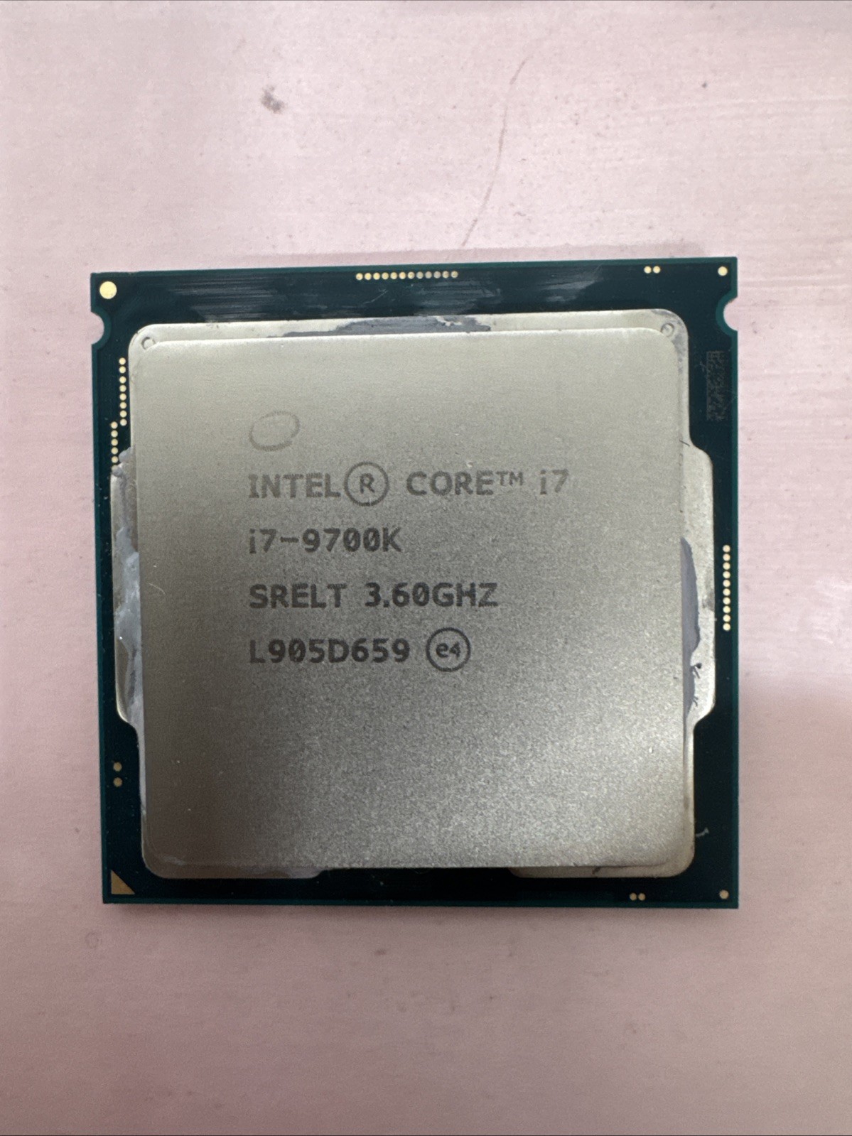 Intel Core i7-9700K 3.60GHz 8-Core LGA1151 CPU Processor SRELT