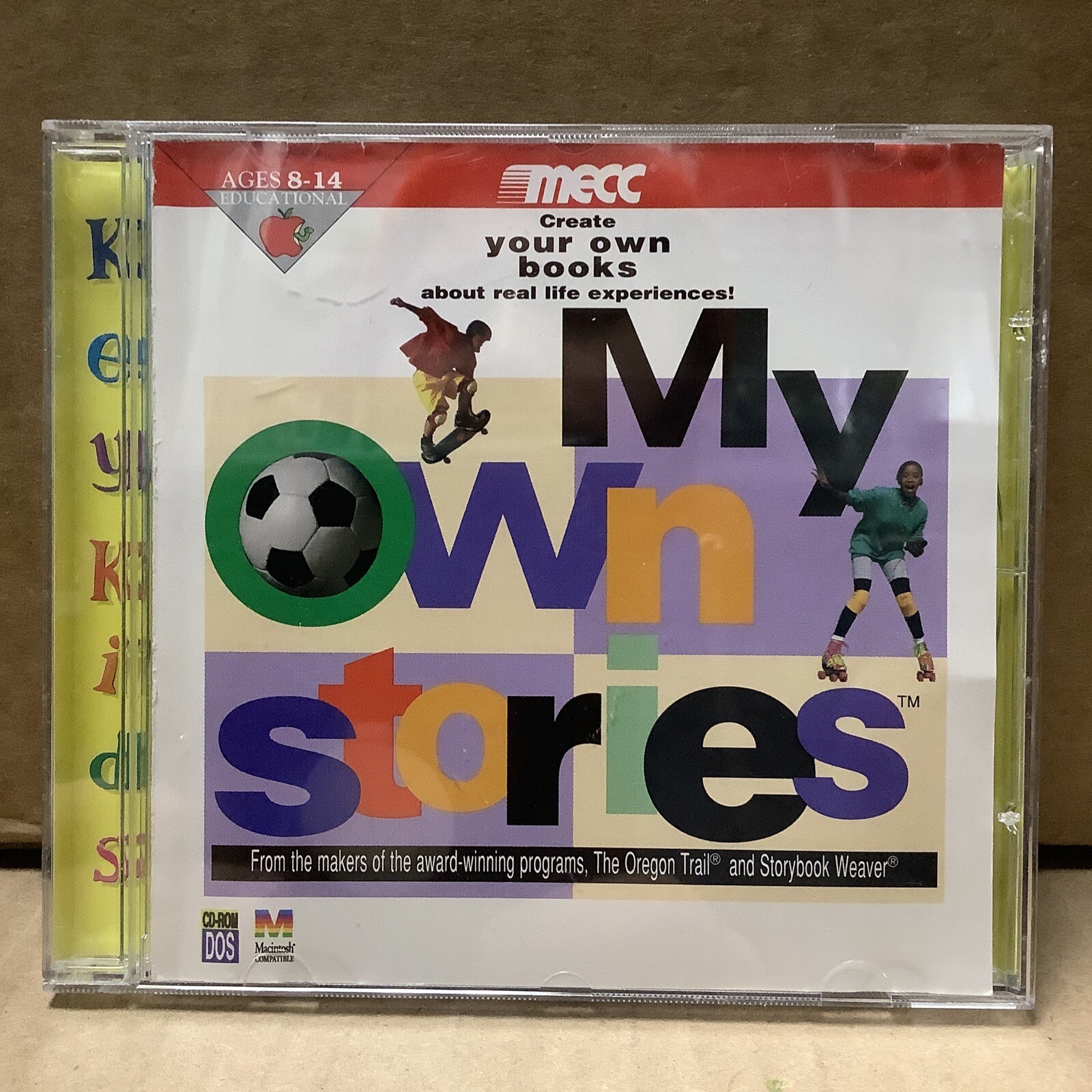 MECC My Own Stories - Create Your Own Books CD-ROM for DOS & MAC OS 6