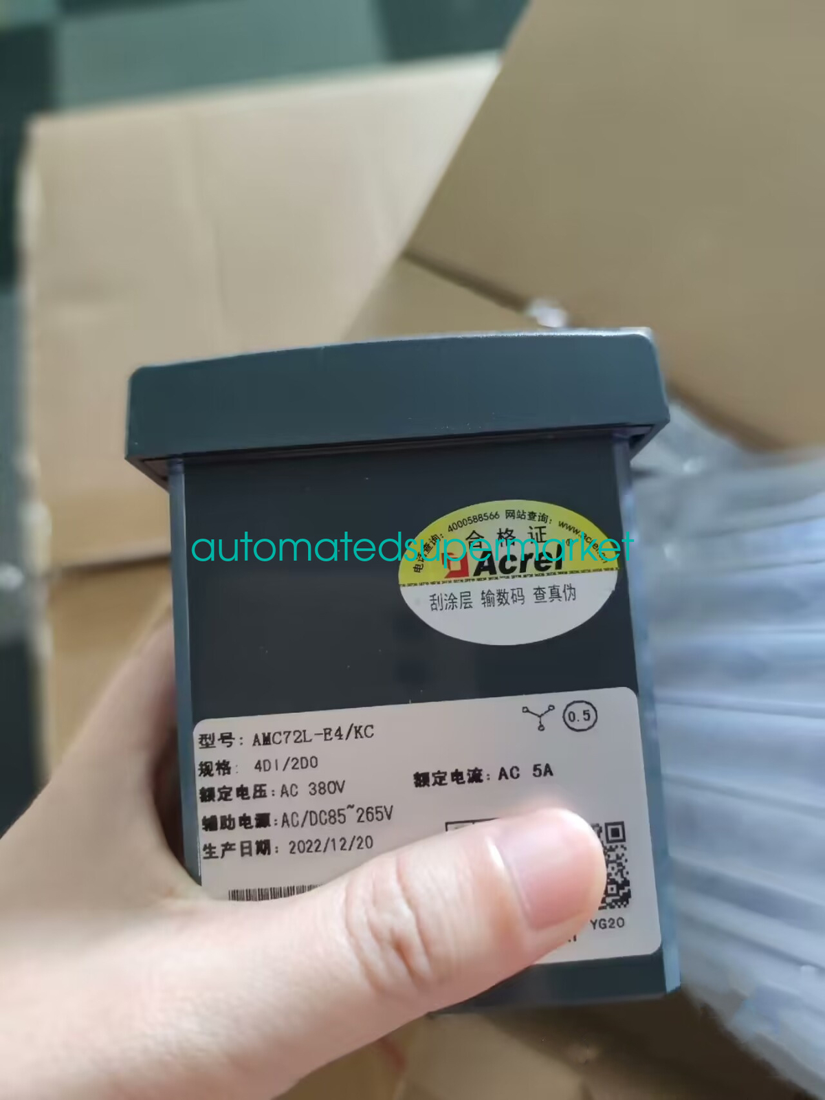 1pc NEW AMC72-E4/KC Multifunctional energy meter Shipping by DHL/FedEX