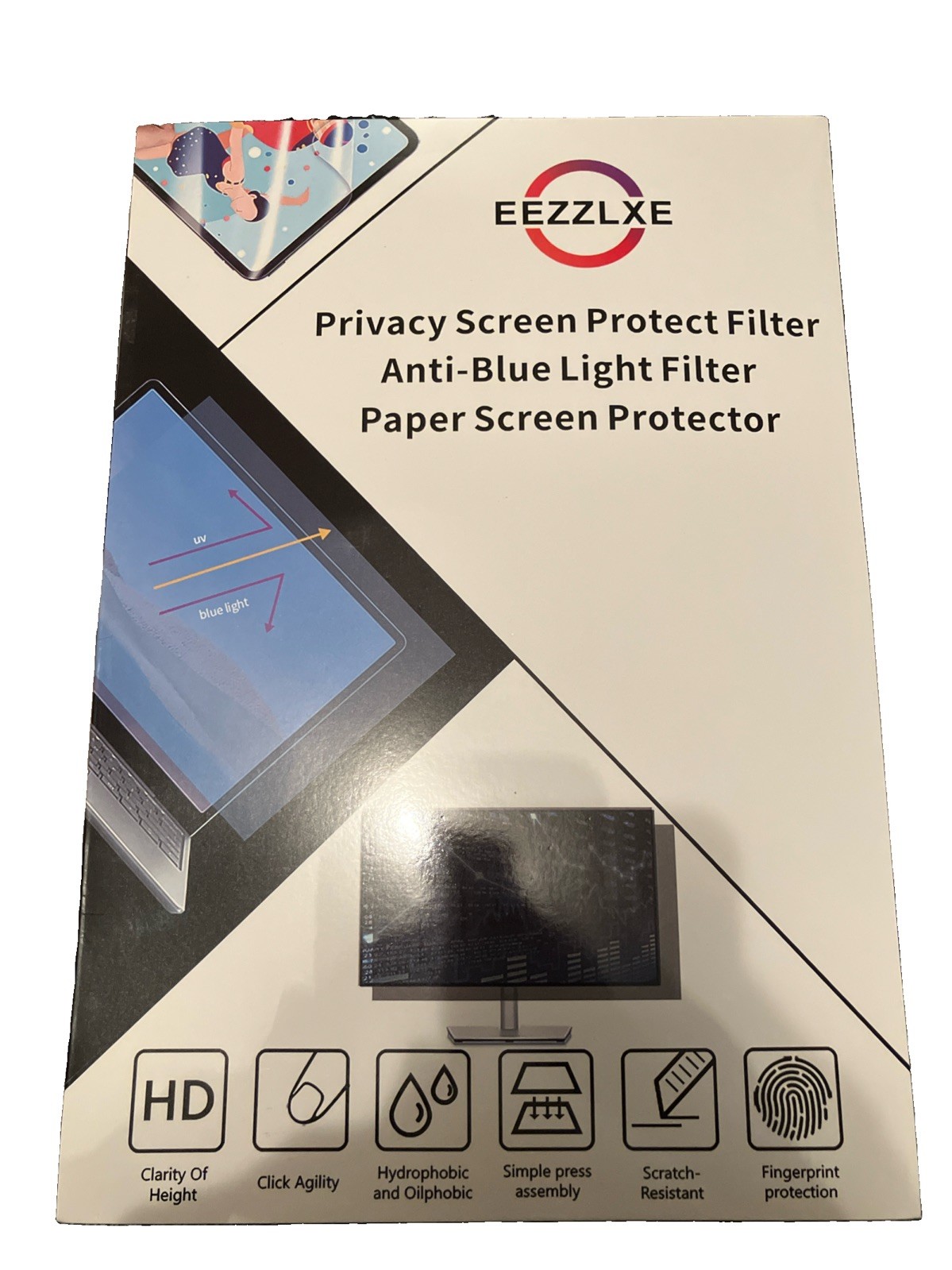 EEZZLXE Privacy Screen Protect Filter