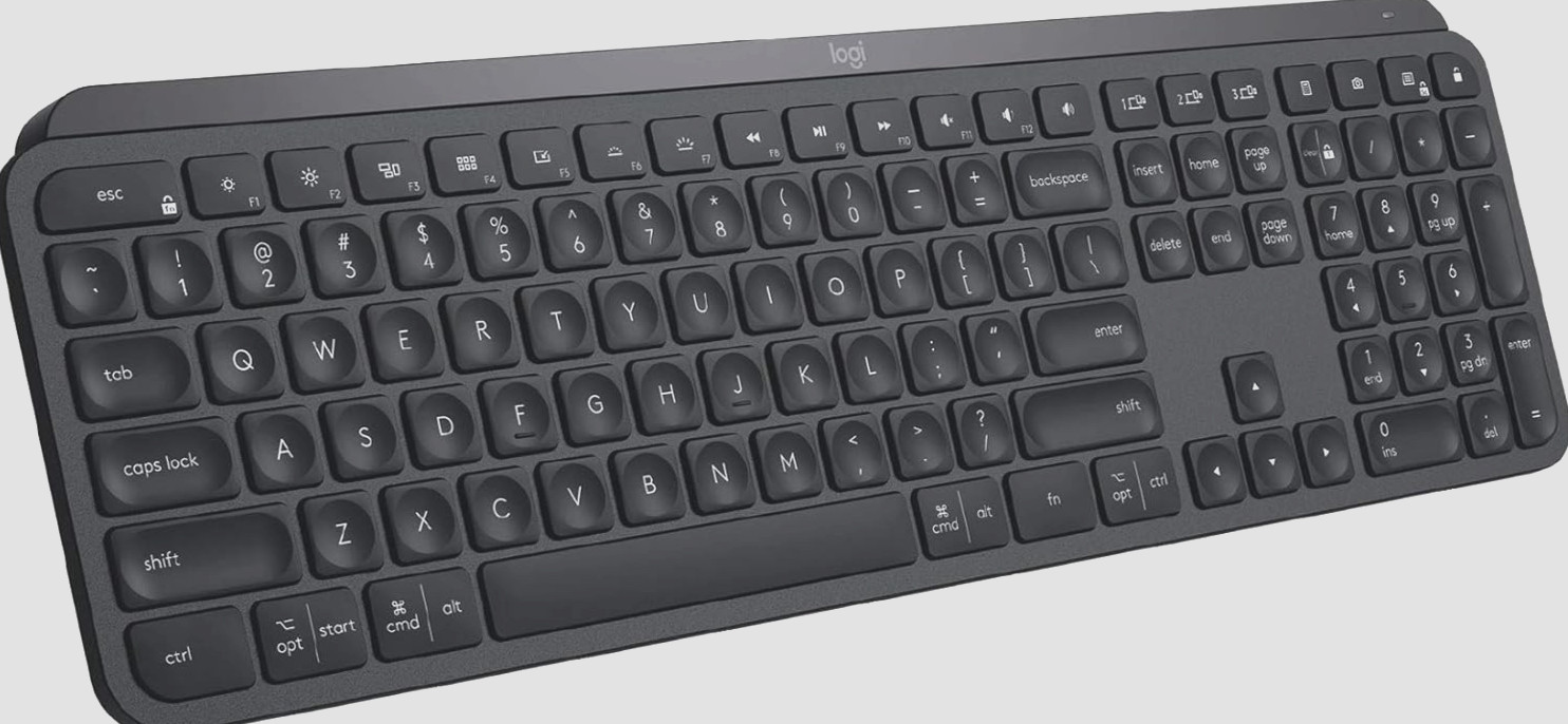 Logitech MX Keys Wireless Keyboard - Black