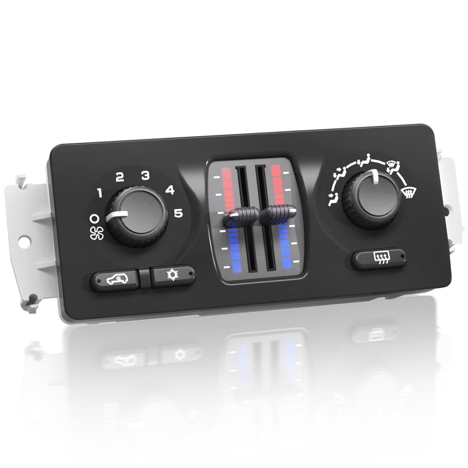 SINTLY 599-210XD AC Heater Control Panel 03-07 Chevy GMC Cadillac Isuzu Saab