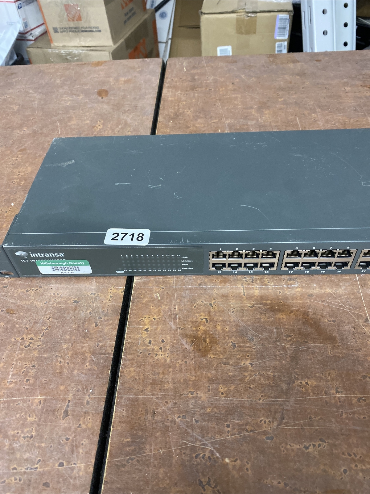 SMC EZ 10/100/1000 SMCGS24C-Smart Network Switch