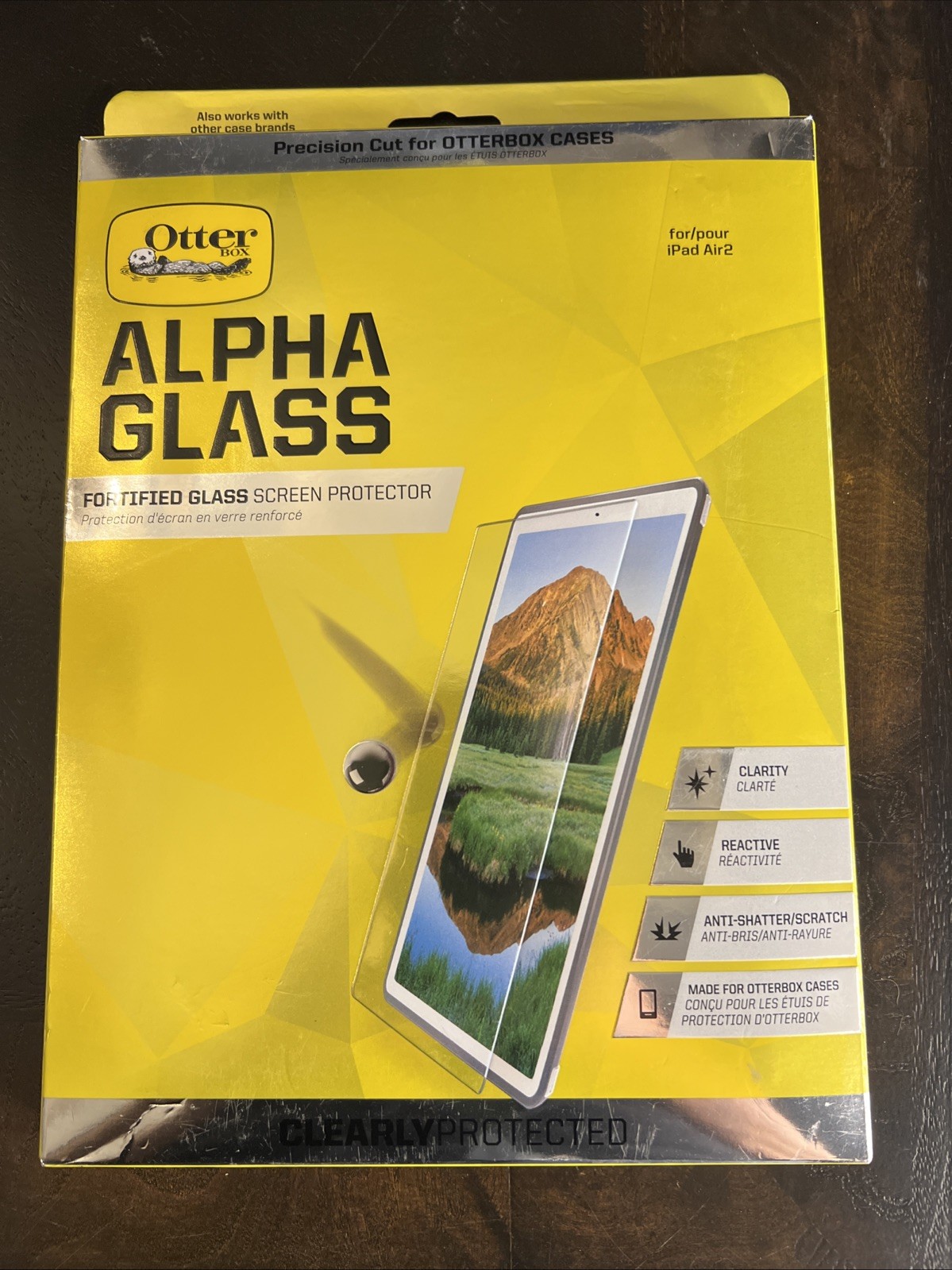 OtterBox Alpha Glass Fortified Screen Protector iPad Air 2 & iPad 5 & 6