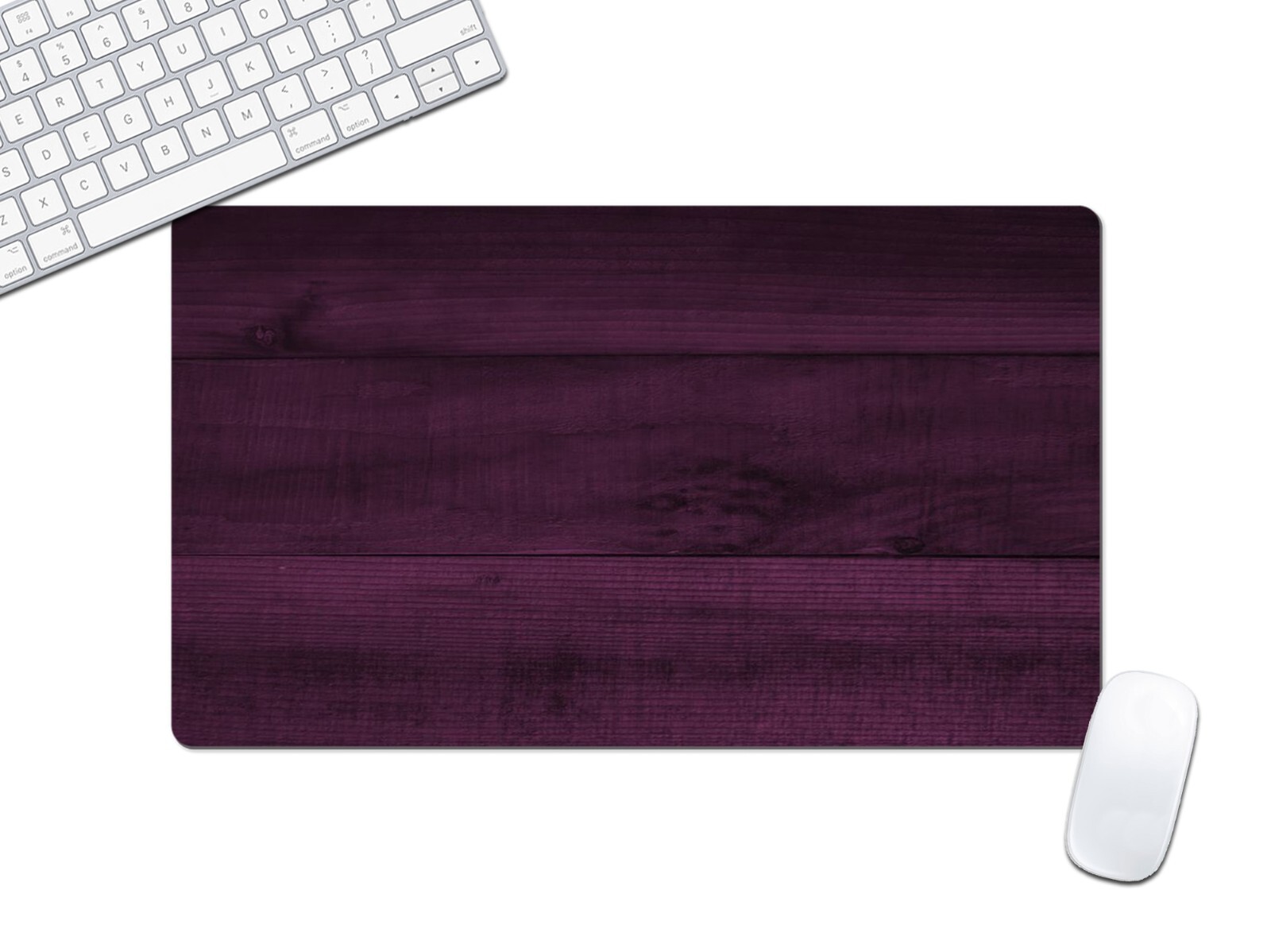 X-Large Computer Desk Mat, Purple Keyboard Mouse Pad Multiple Sizes - DMAT25