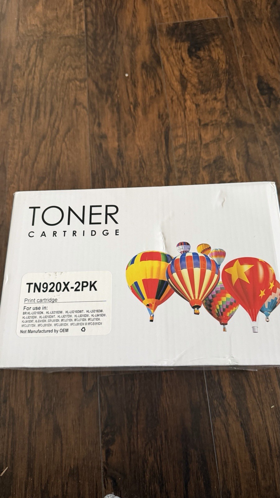 TN920X  Two Pack Toner Cartridges