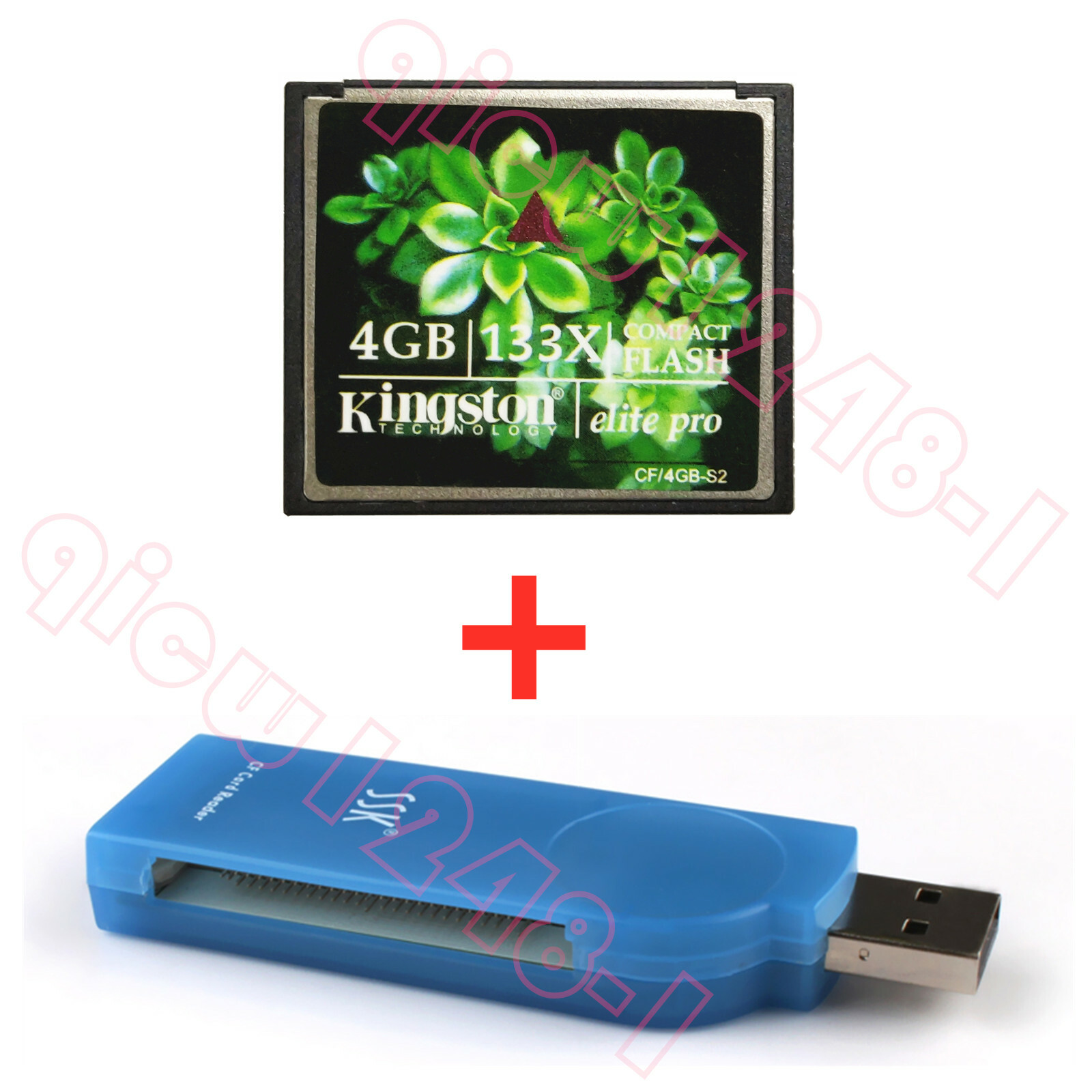 4.0GB CNC CF Compact Flash card+SSK USB2.0 Card reader FANUC