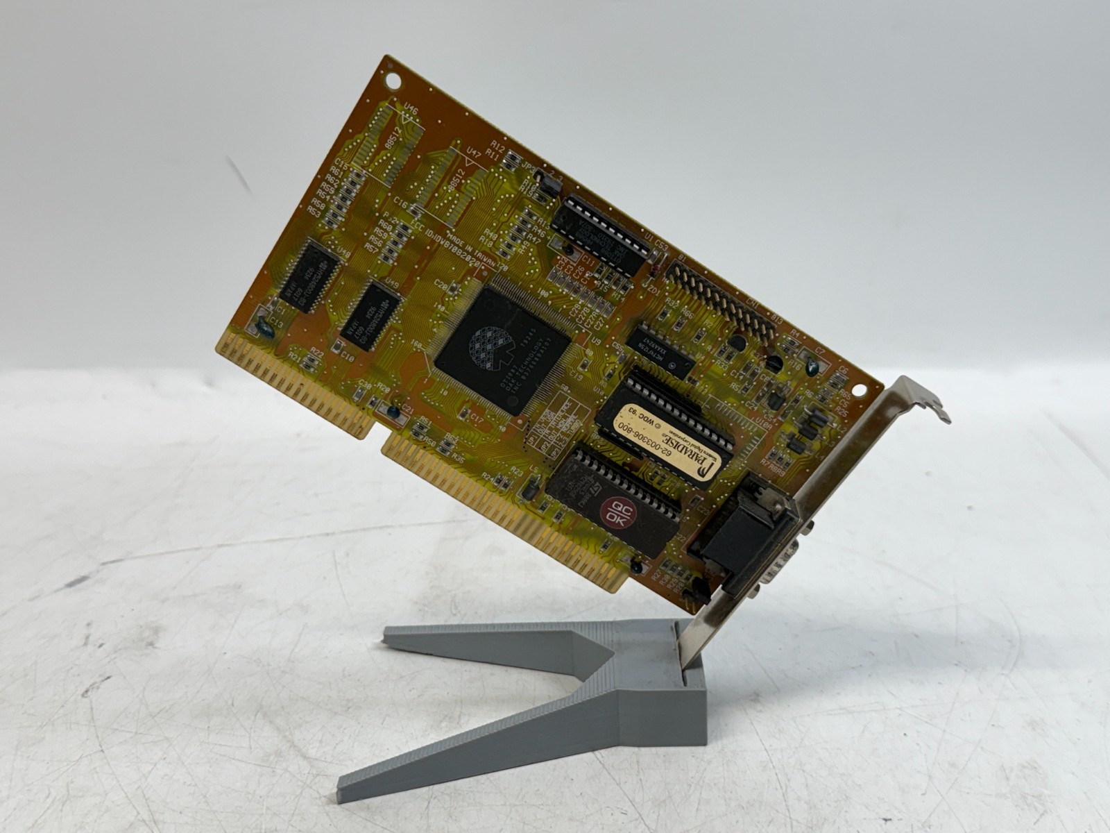 Western Digital Paradise VGA ISA VIDEO Card 62-003306-800 61-603632-000 XLR8VAL