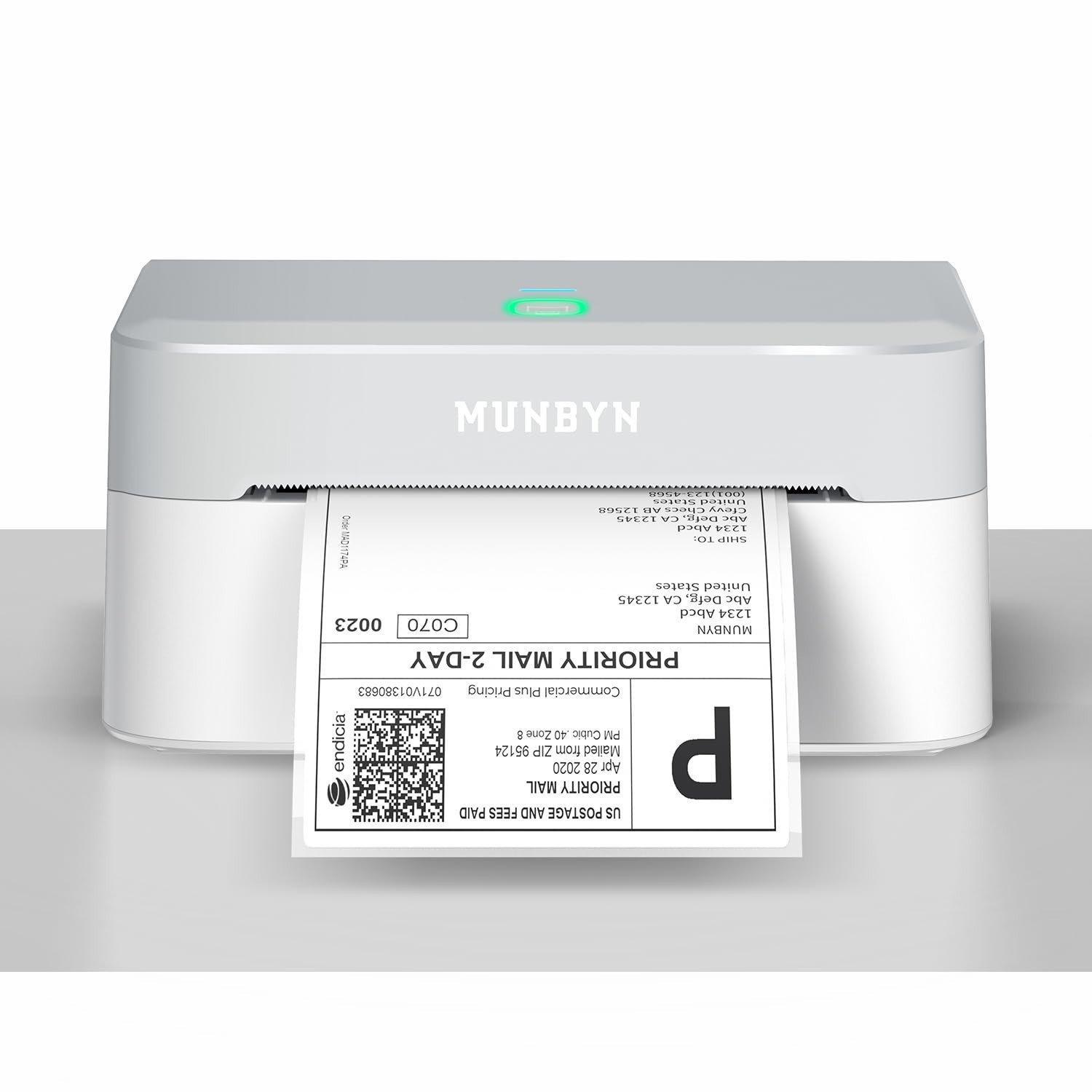 Wireless Bluetooth Thermal Label Printer - 4x6 Shipping Labels, Fast & Efficient