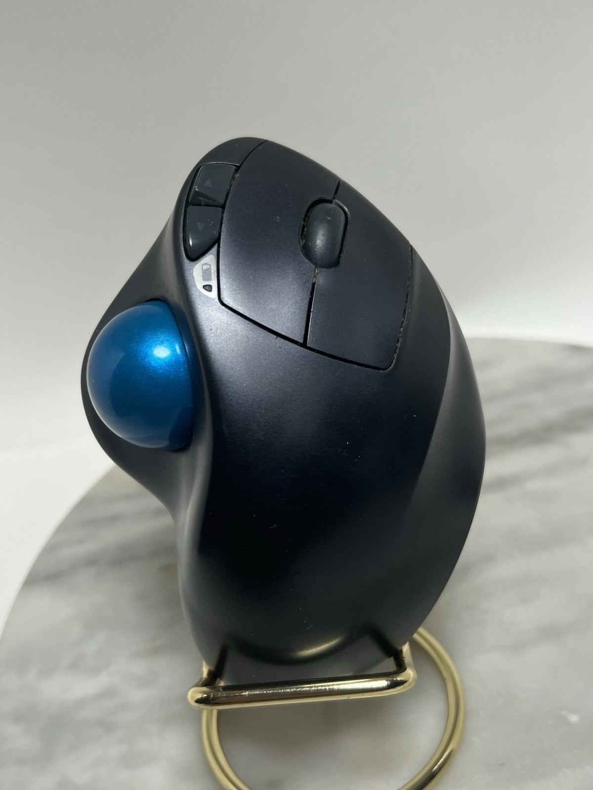 Logitech M570 Wireless Trackball Mouse Ergonomic USB Receiver Tested Working