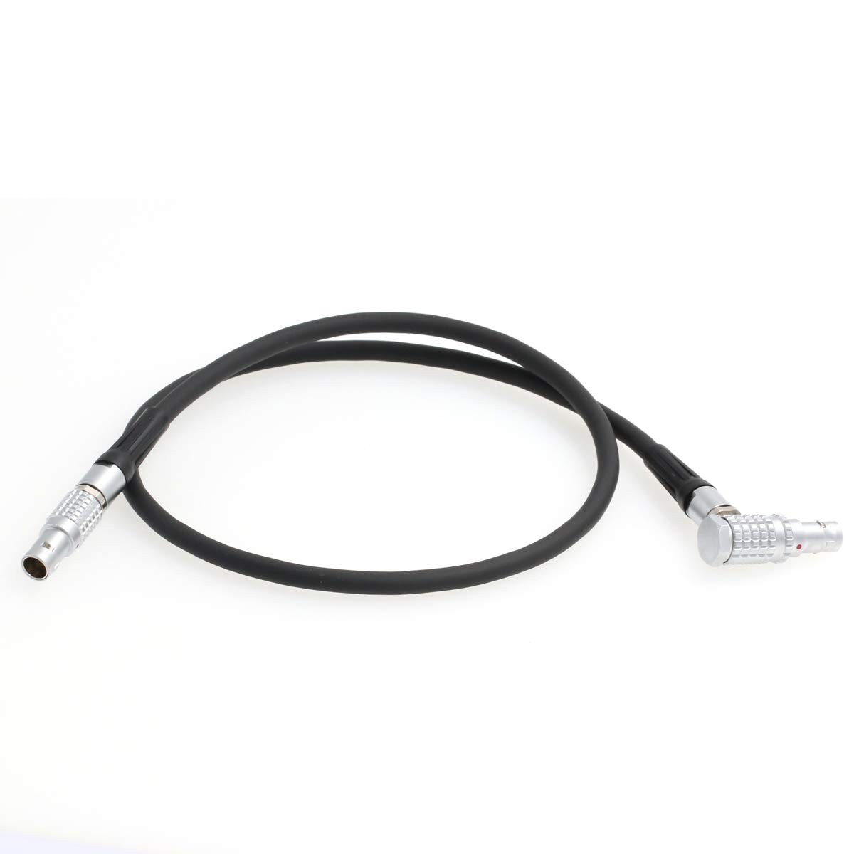 0B 2 Pin Right Angle to 2 Pin Stright Plug for ARRI Alexa Teradek Bond Power ...