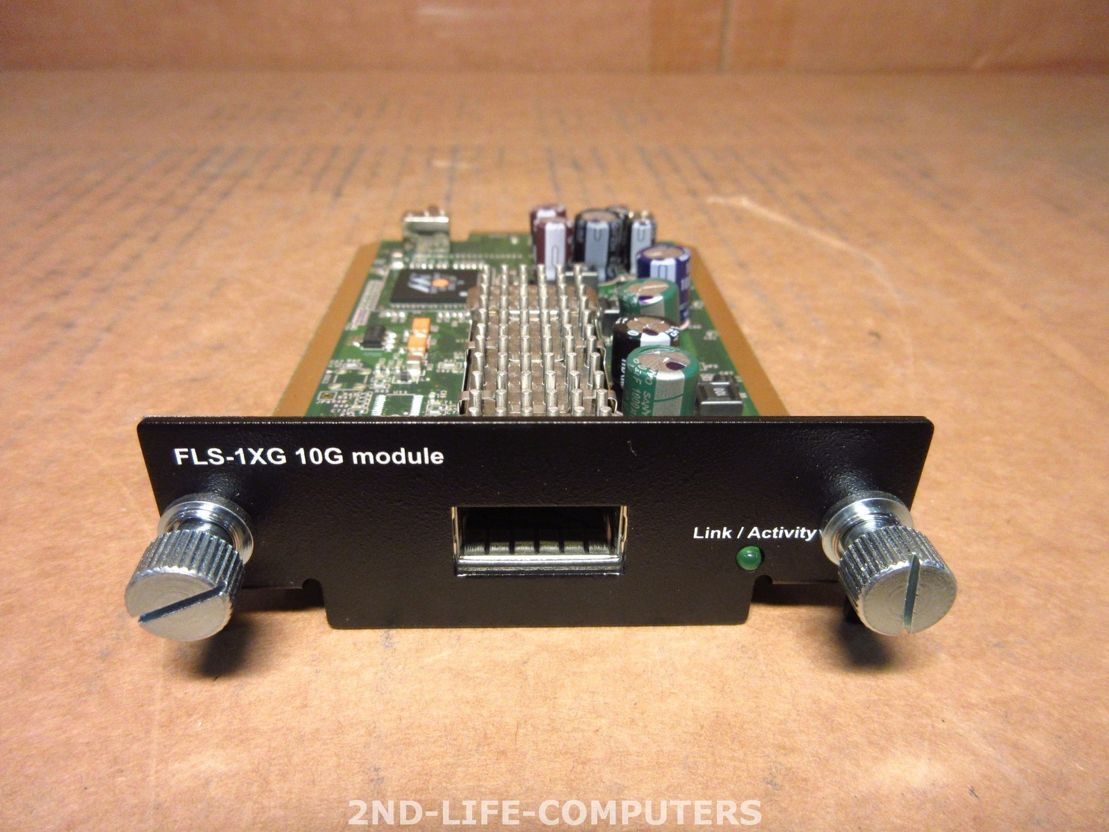 Brocade FLS-1XG 10G Gigabit Module Foundry Networks - PULLED FROM Fastiron LS624