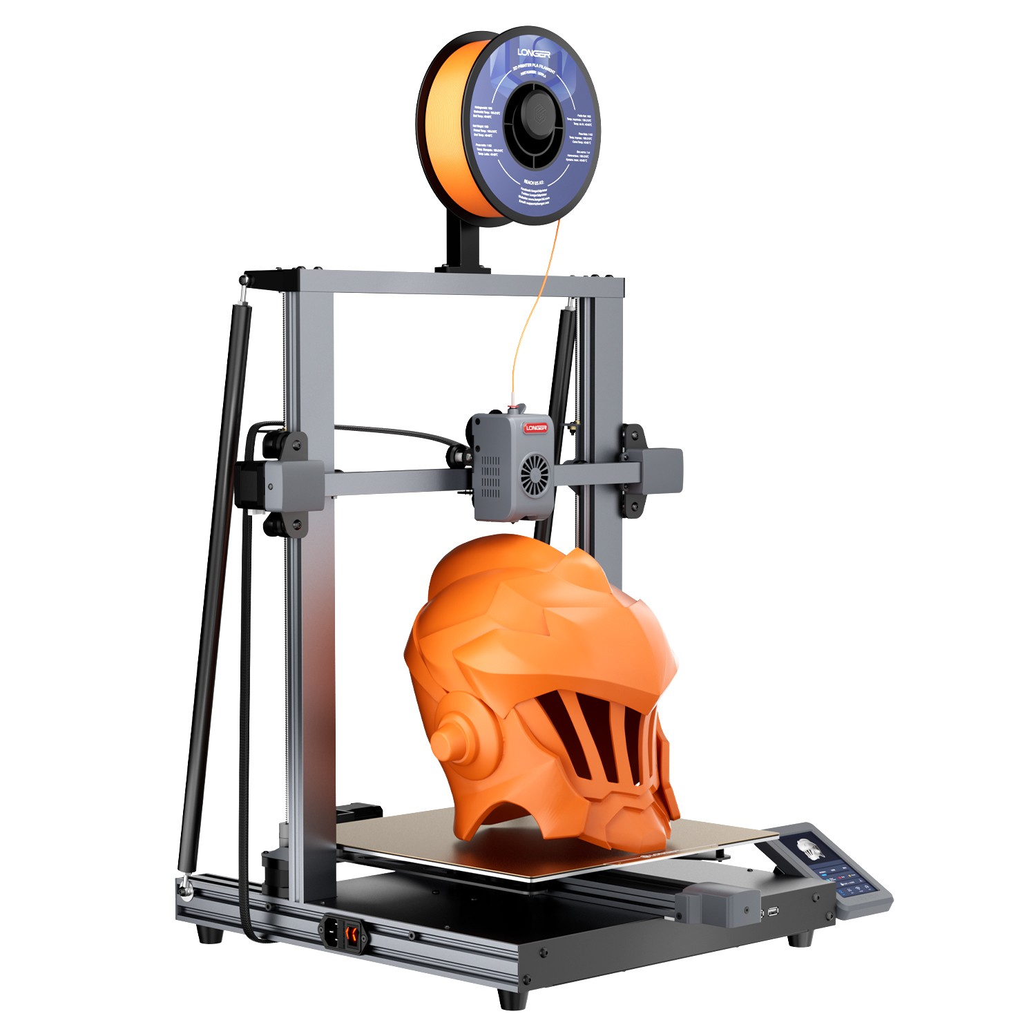 Longer LK10 Plus FDM 3D Printer with Klipper Mainboard Auto Bed Leveling 500mm/s