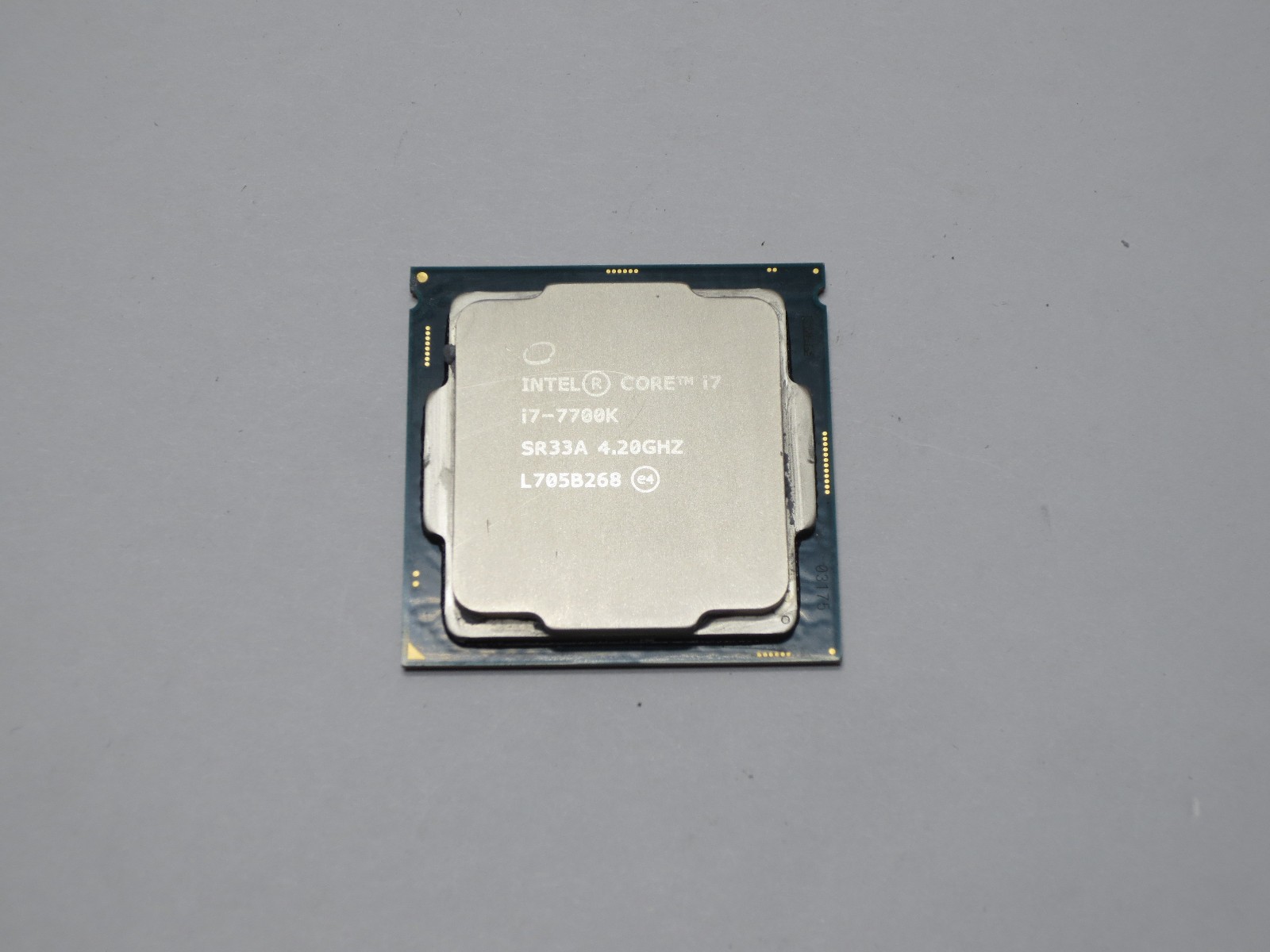 Intel Core i7-7700K 4.20GHz Quad-Core PC Computer CPU Processor, SR33A