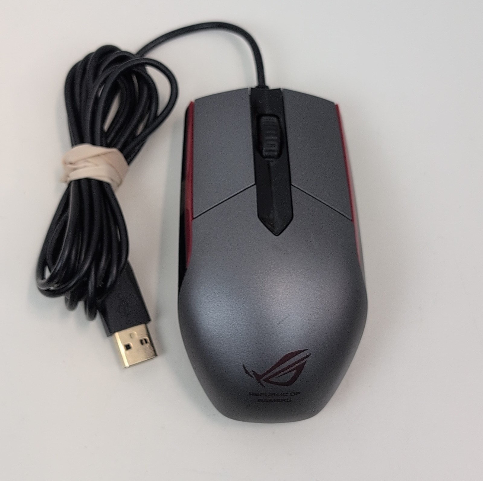 ASUS ROG Sica Optical Gaming Mouse Wired USB Ambidextrous Black 90MP00B1-B0UA00