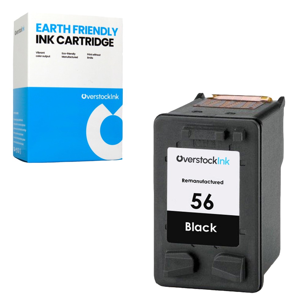 1-Pack Compatible OSI HP 56 Ink Cartridge for HP DeskJet 450 5150 5160 5550 5552