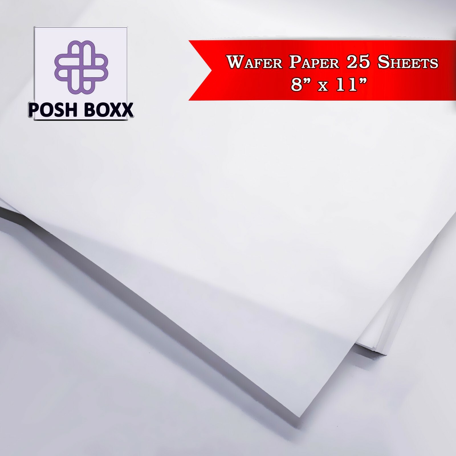 HIGH QUALITY 25 sheets Rice Wafer Edible Paper for home cake topper printing
