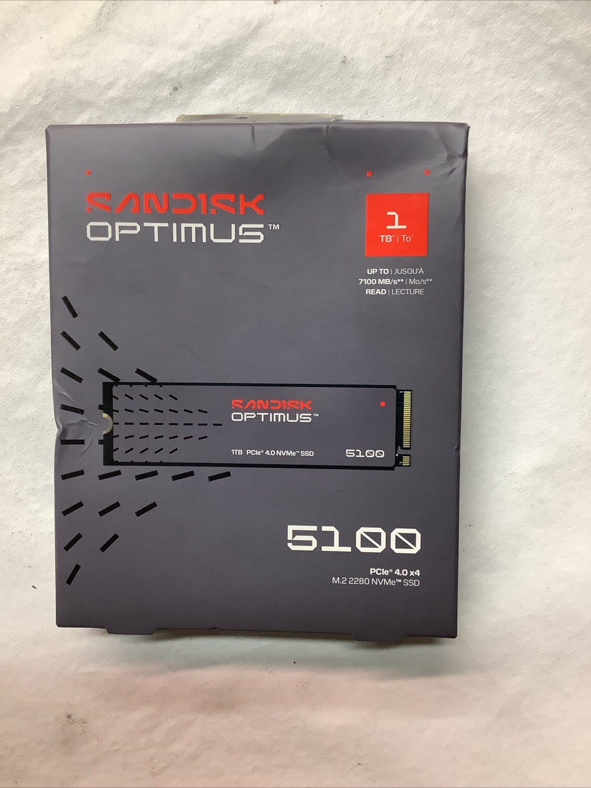 Sandisk Optimus 1TB SSD 5100 NVMe PCIe SSD