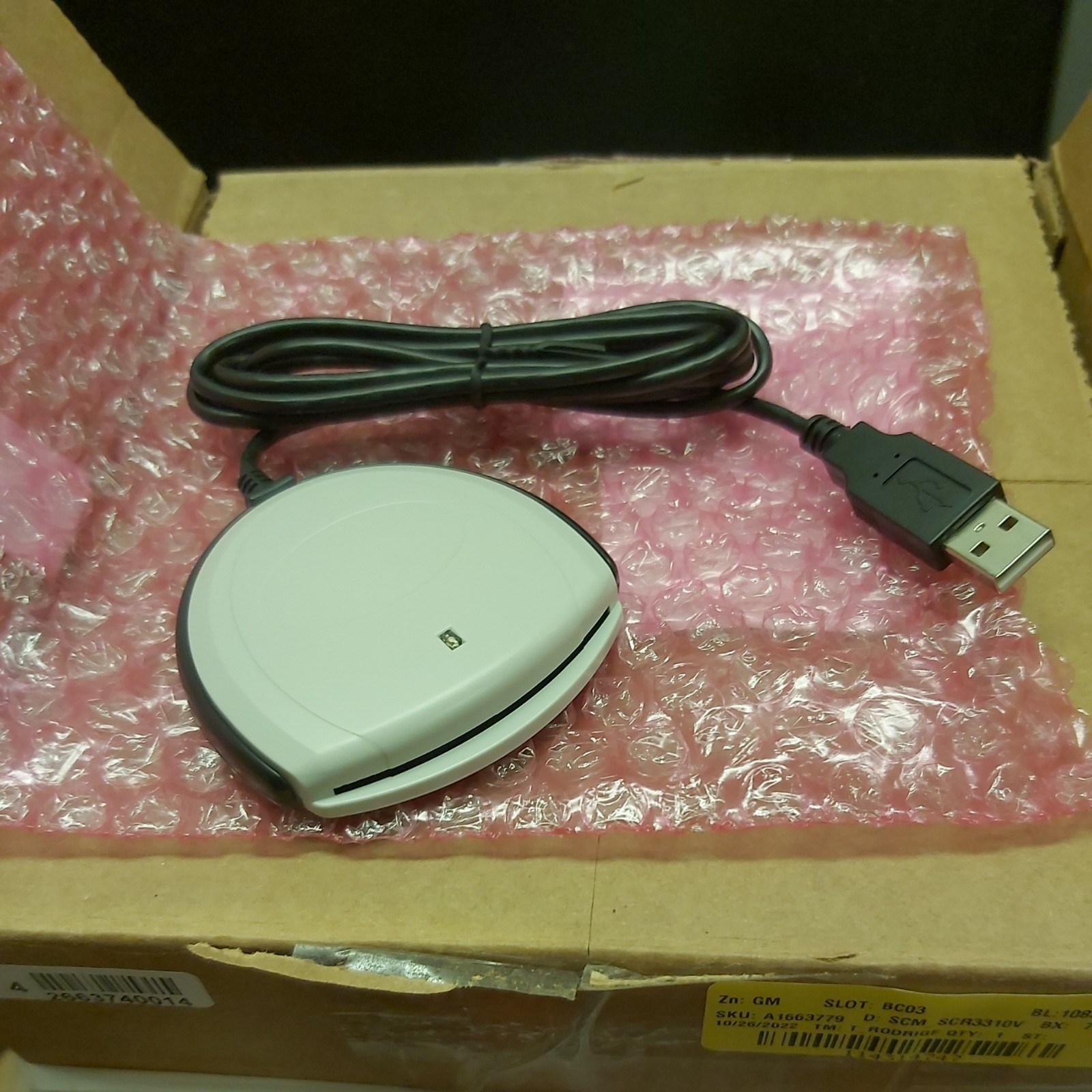 Identiv SCR3310 v2.0 USB Contact Smart Card Reader ref b56