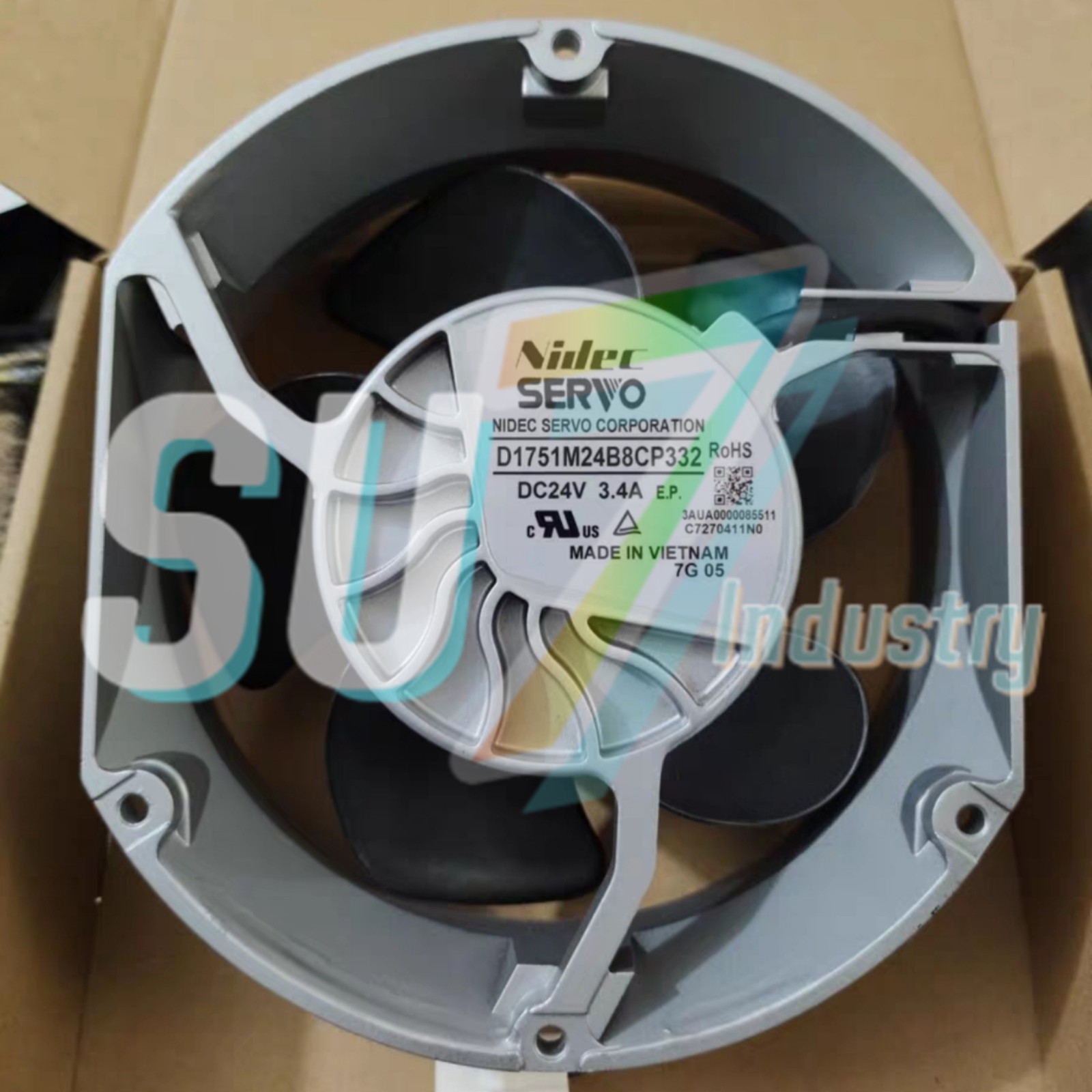 NIDEC D1751M24B8CP332 Cooling fan # 1pcs  New  In Box