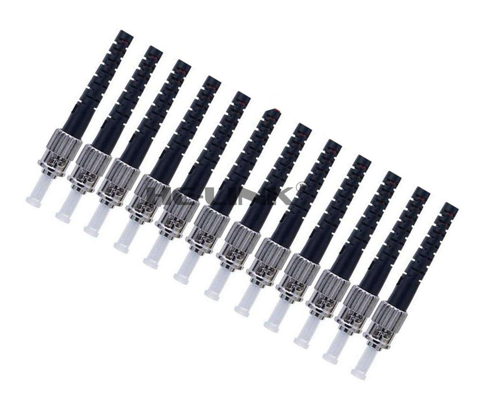 170M ST-ST Outdoor Armored 10G OM3 MM 12 Strands Fiber Optic Cable