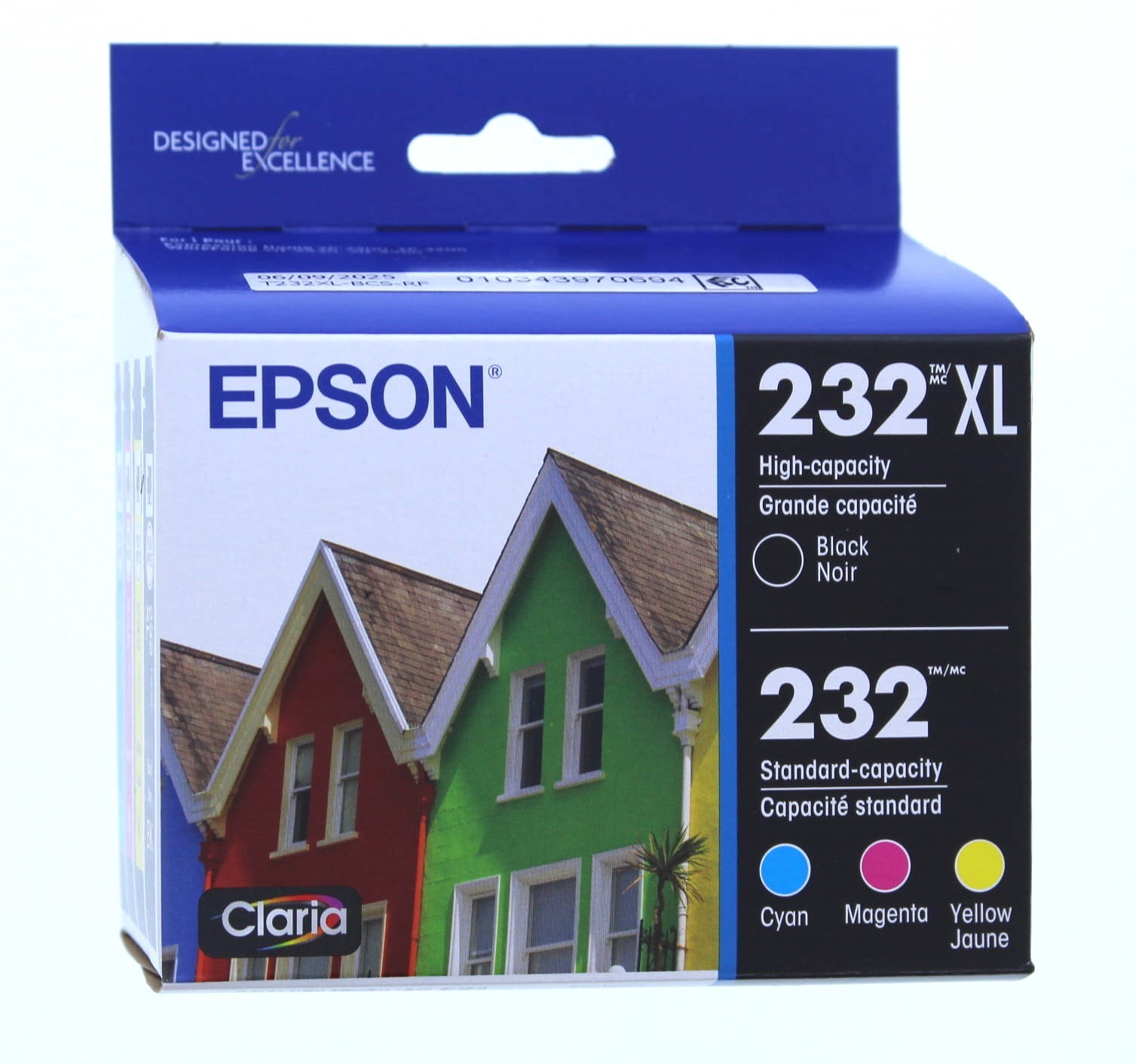 Epson 232XL/232 Ink Cartridge Black/Tri-Color