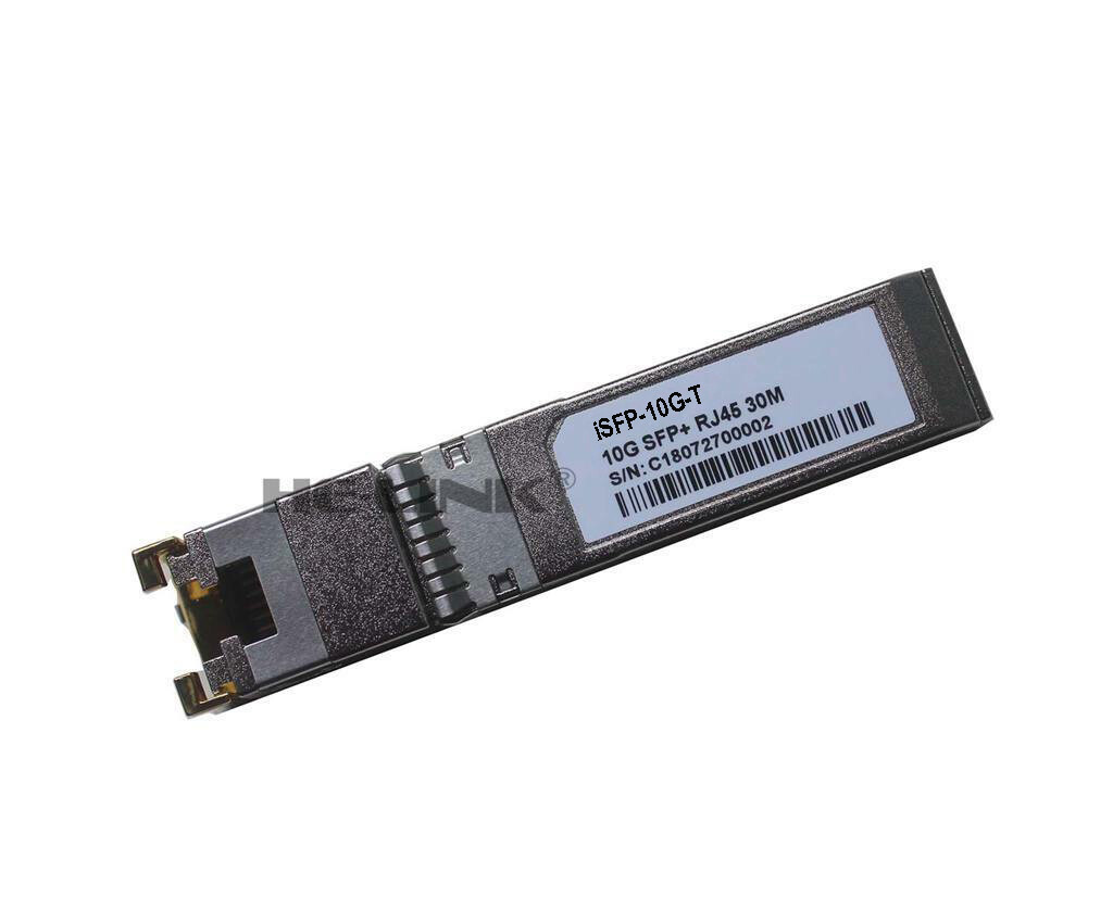 iSFP-10G-T Alcatel-Lucent Compatible 10GBASE-T SFP+ RJ-45 30m Transceiver