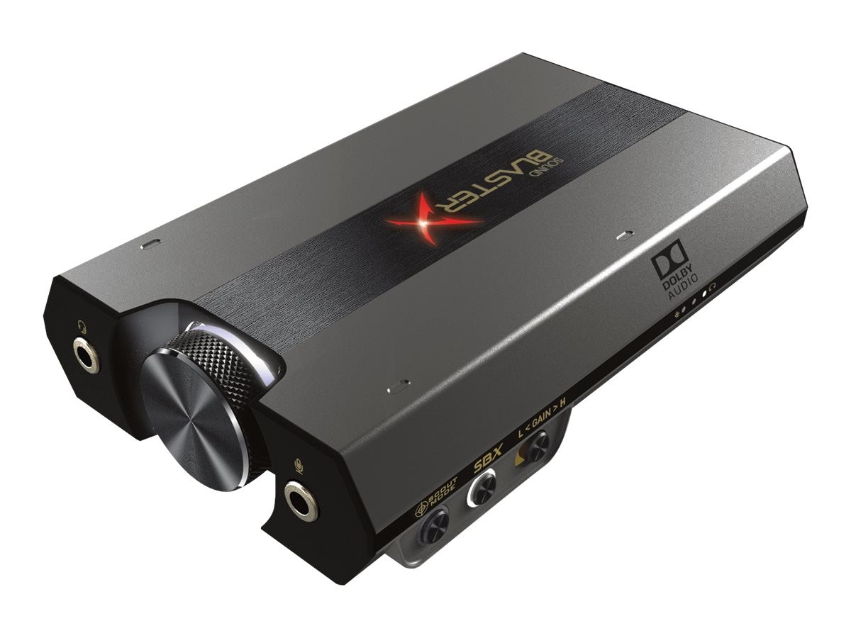 Creative Labs Creative Sound Card Soe BlasterX G6 Card 70SB177000003