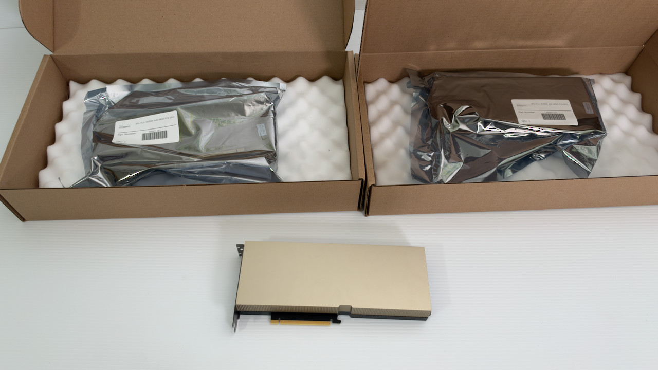 NVIDIA A40 48GB GDDR6 PCIe GPU HPE R9S37C P54871-001 NIB, 90 day warranty