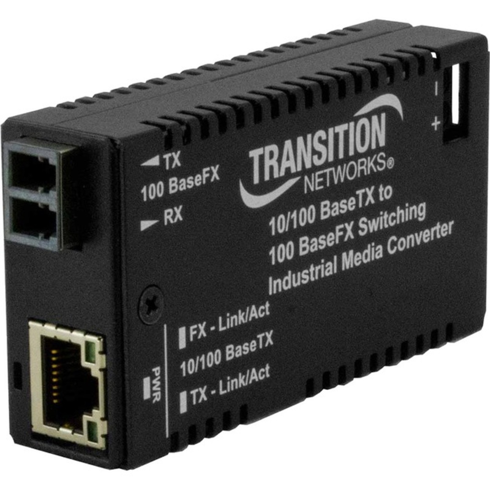 Transition Networks - M/E-ISW-FX-02(MMLC) - Industrial Mini Converter 10/100btx