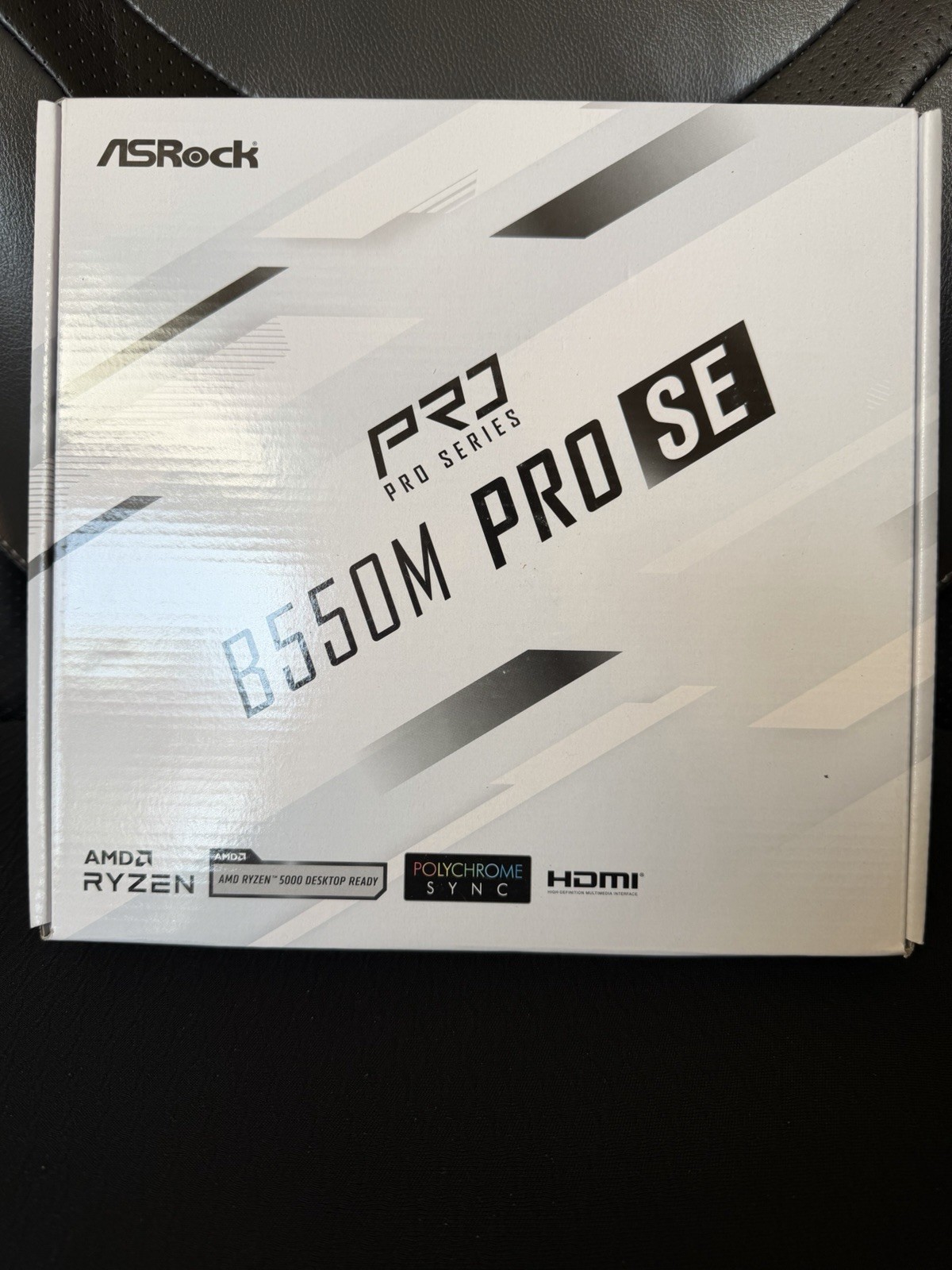 ASRock B550M Pro SE AM4 AMD Motherboard - B550MPROSE - NEW