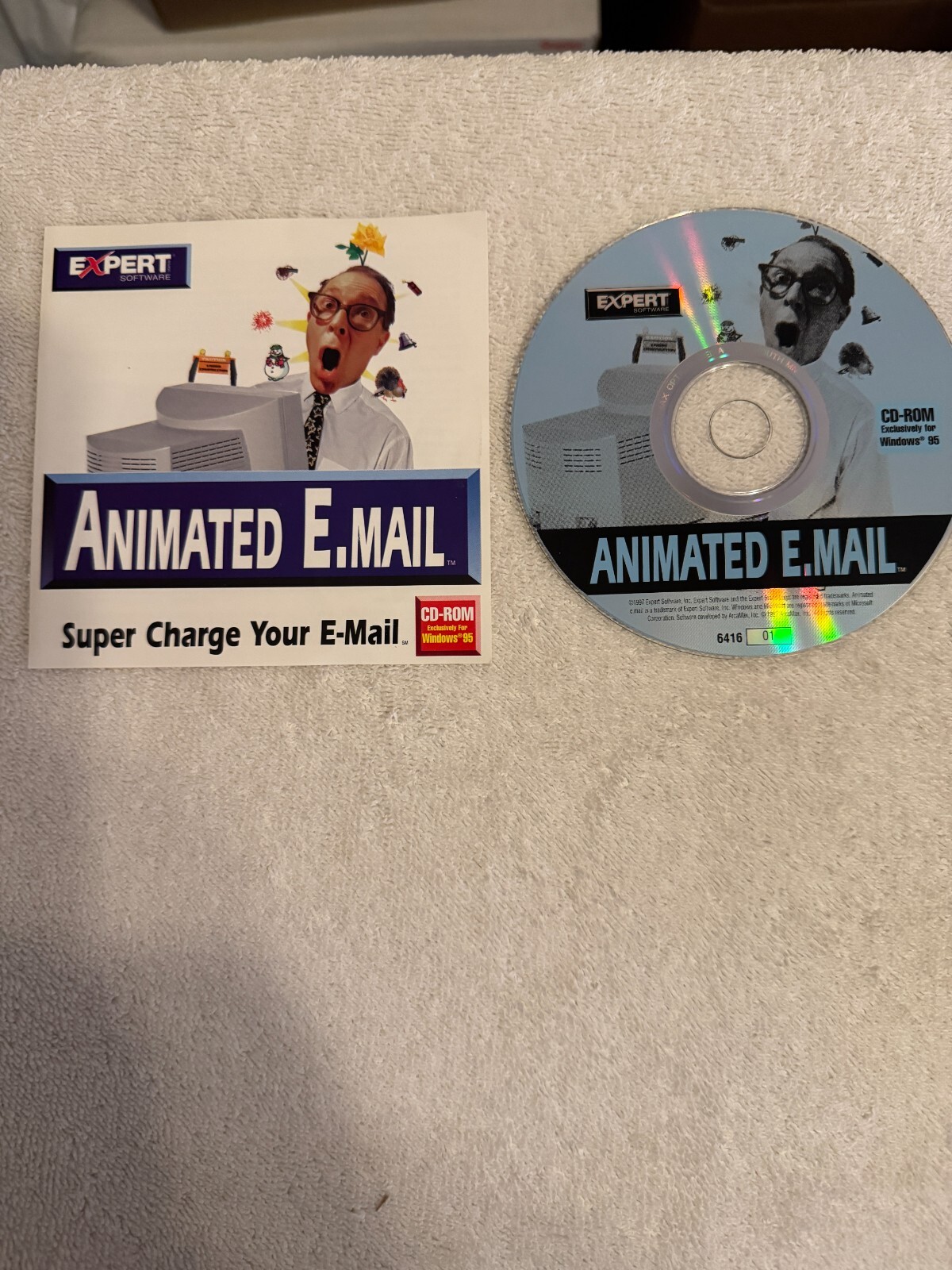 Animated eMail Win 95 W/Install Booklet (PC 1997) CD ONLY